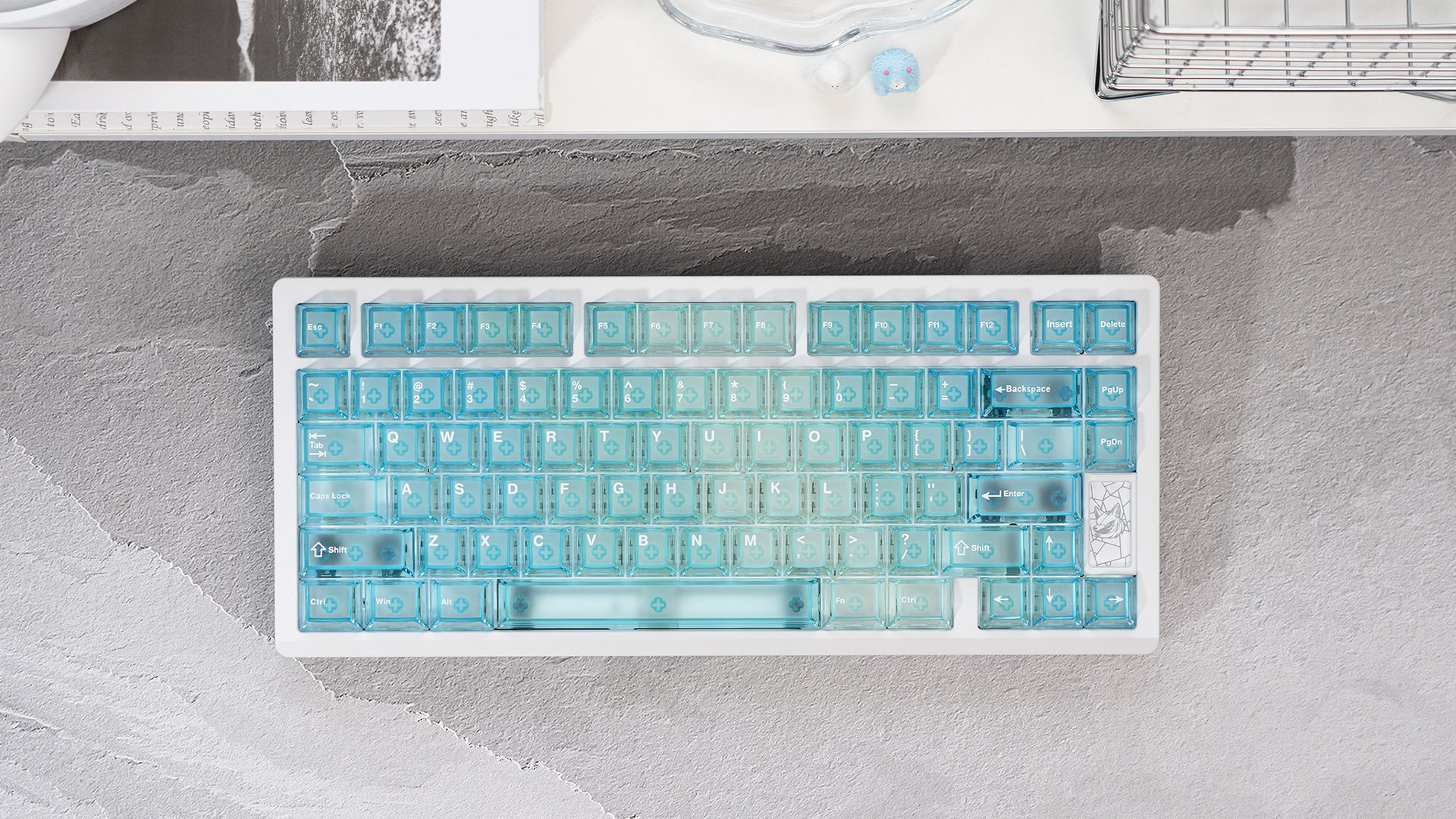 Chilkey Slice75 HE Hall Effect Fully Assembled Prebuilt Keyboard