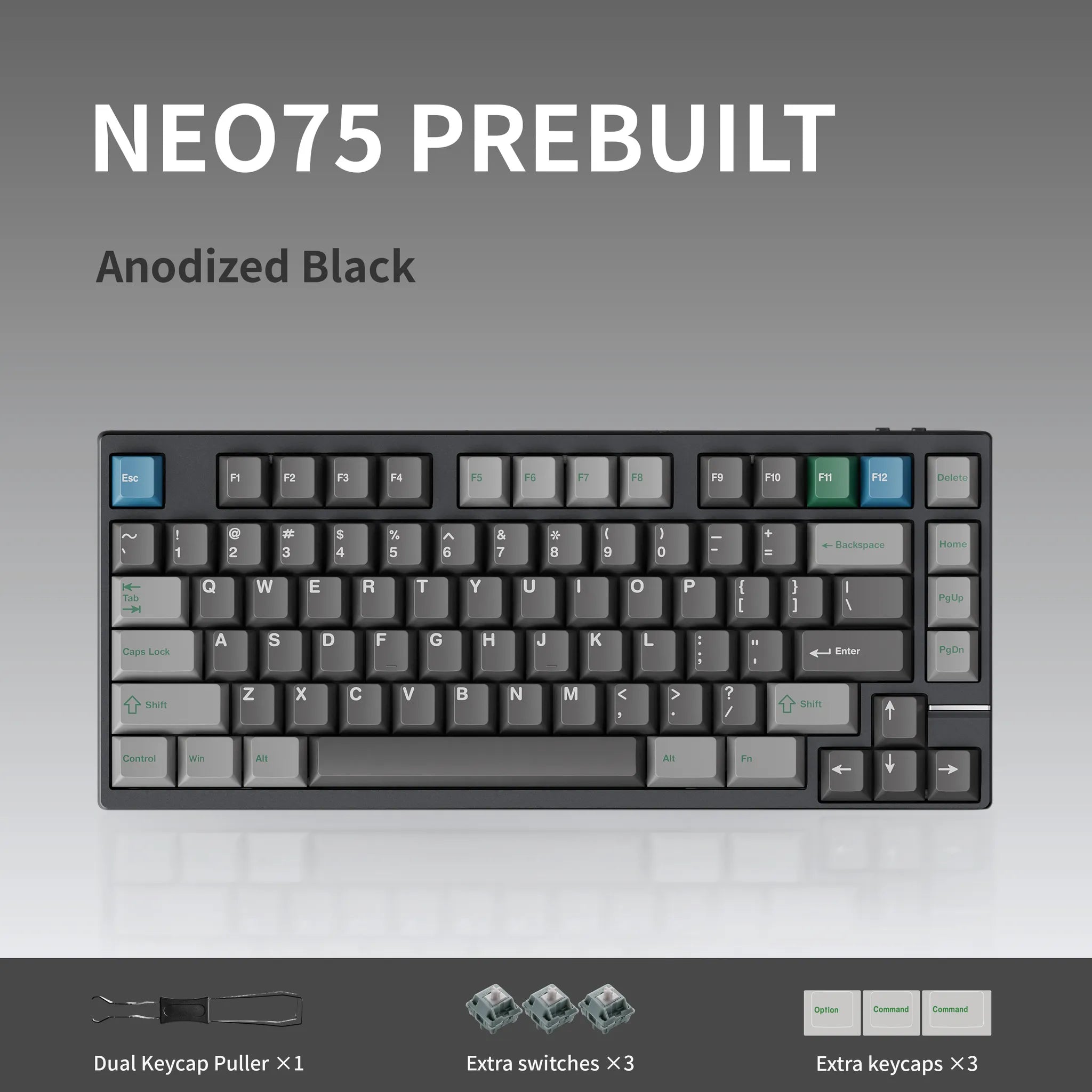 Group Buy] Neo75 Fully Assembled Keyboard – qwertyqop