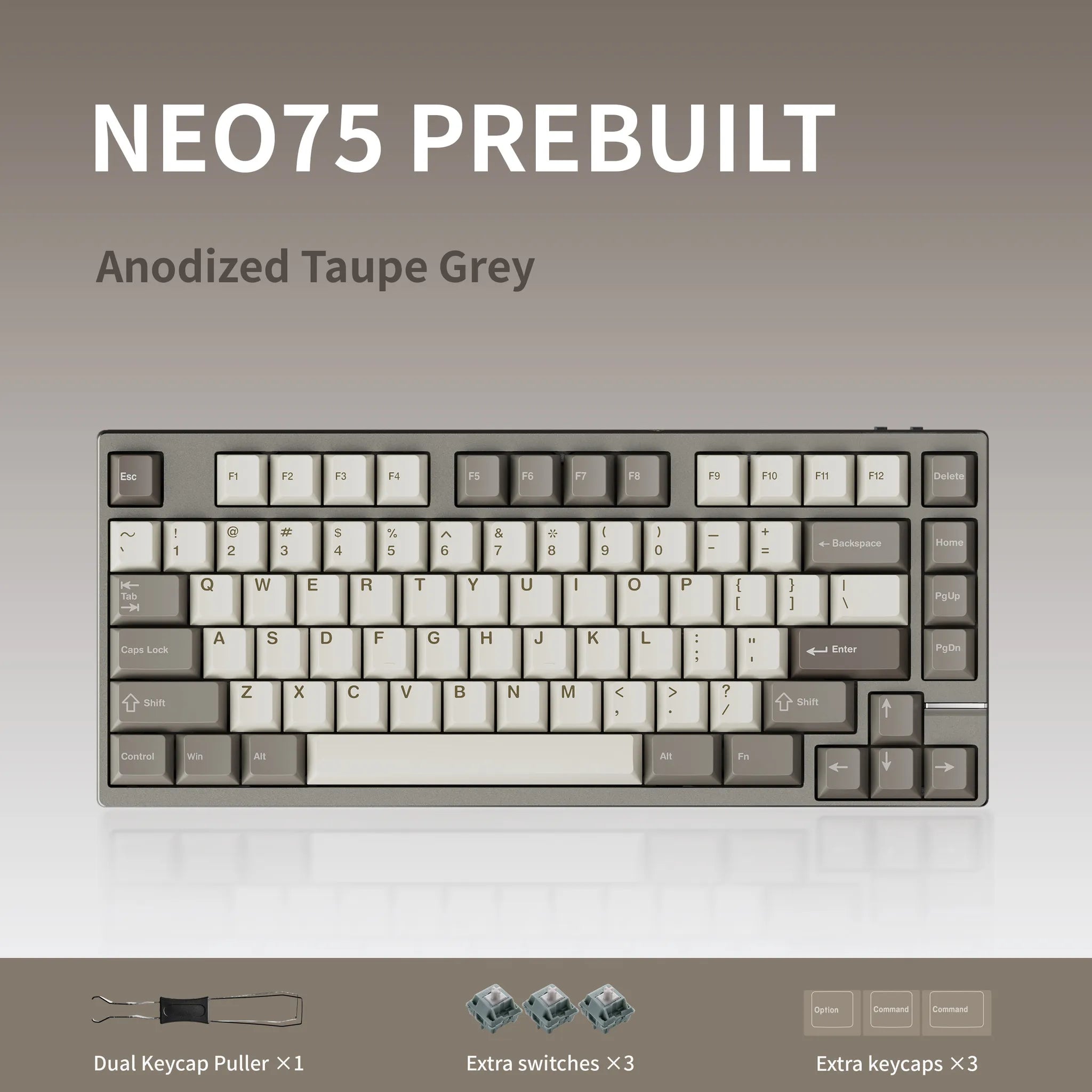 NEO ベリカット 60カプセル Group Buy] Neo75 Fully Assembled Keyboard – qwertyqop