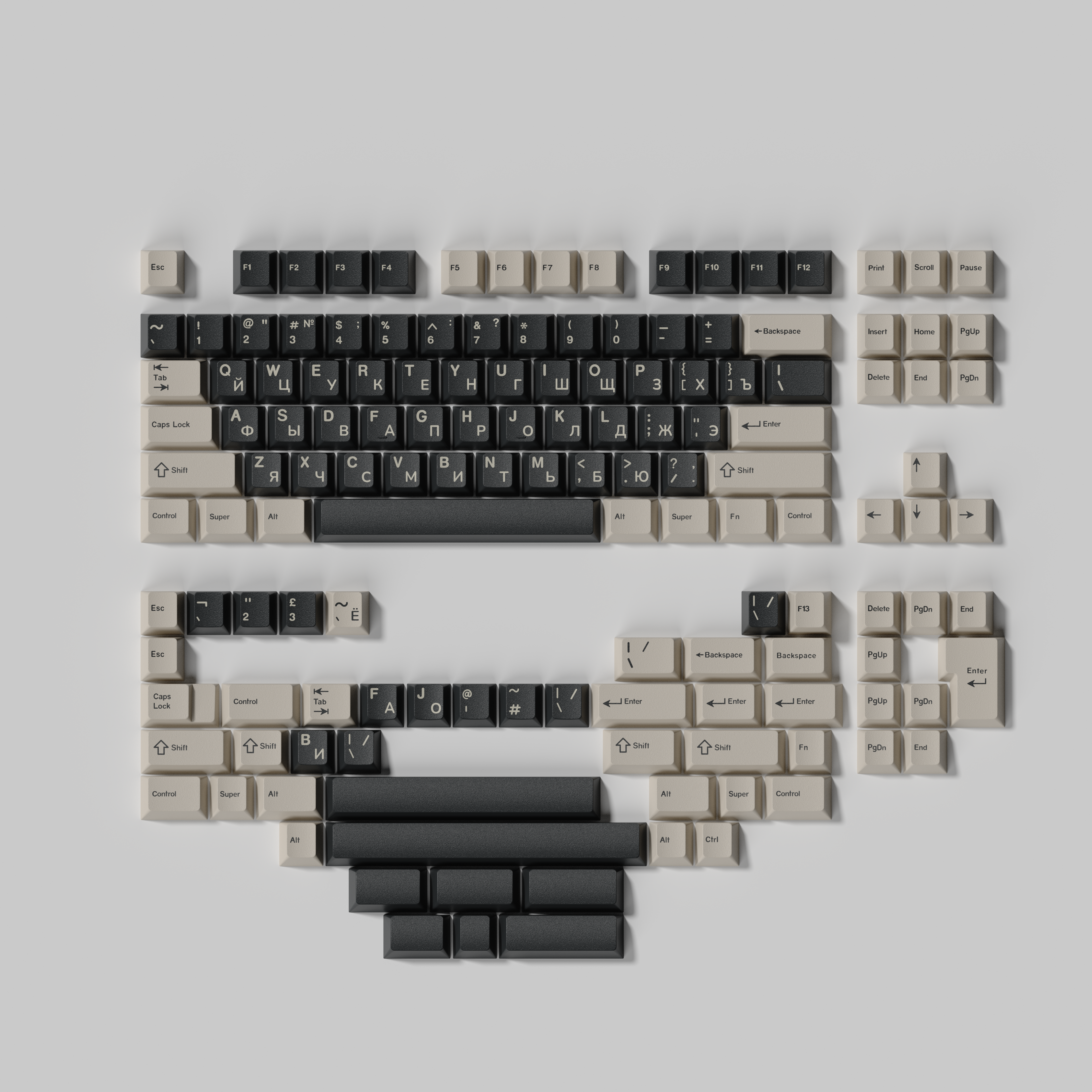 SWG Rubber Keycaps – qwertyqop