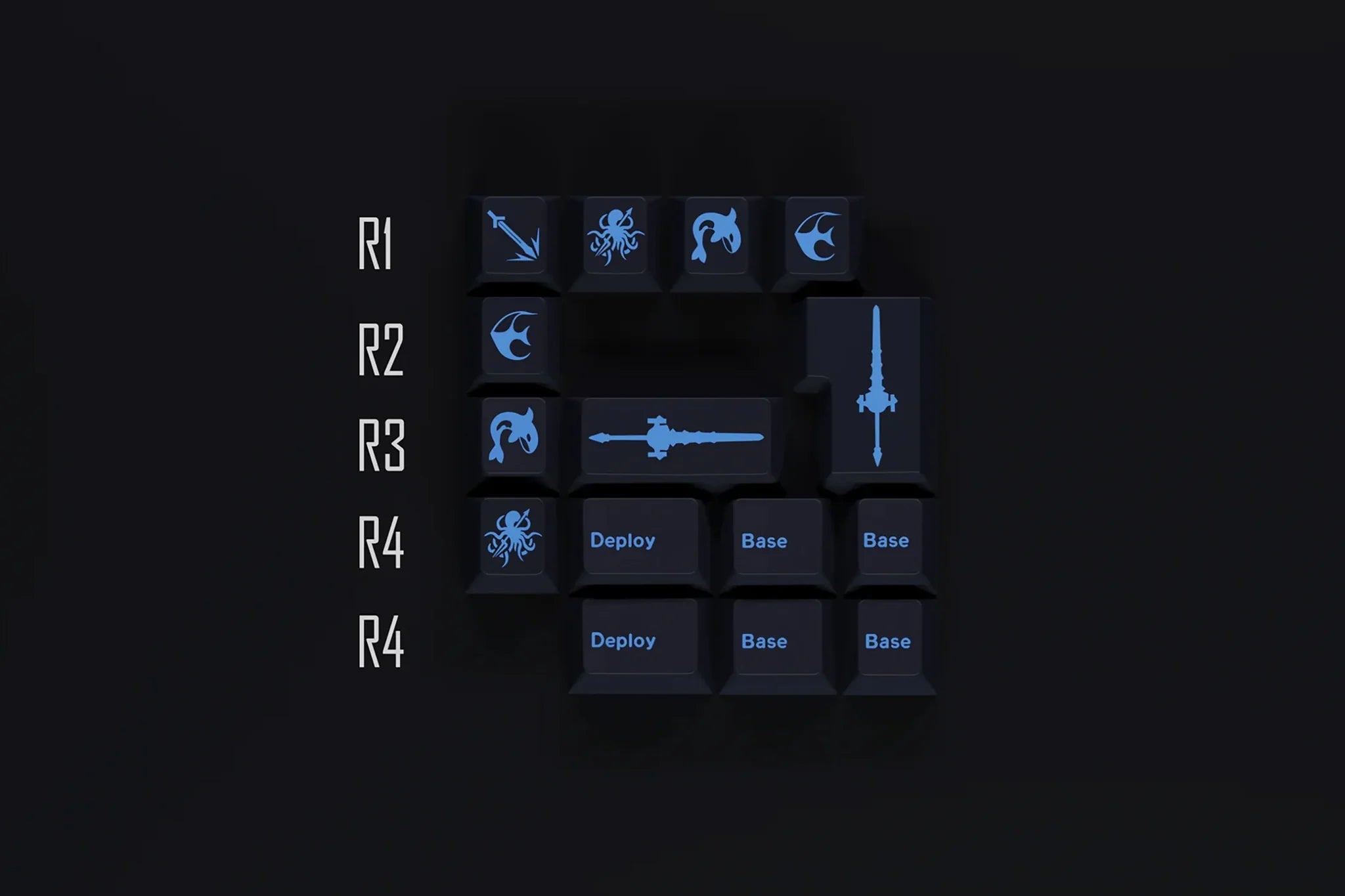 GMK CYL Abyssal Keycaps – qwertyqop
