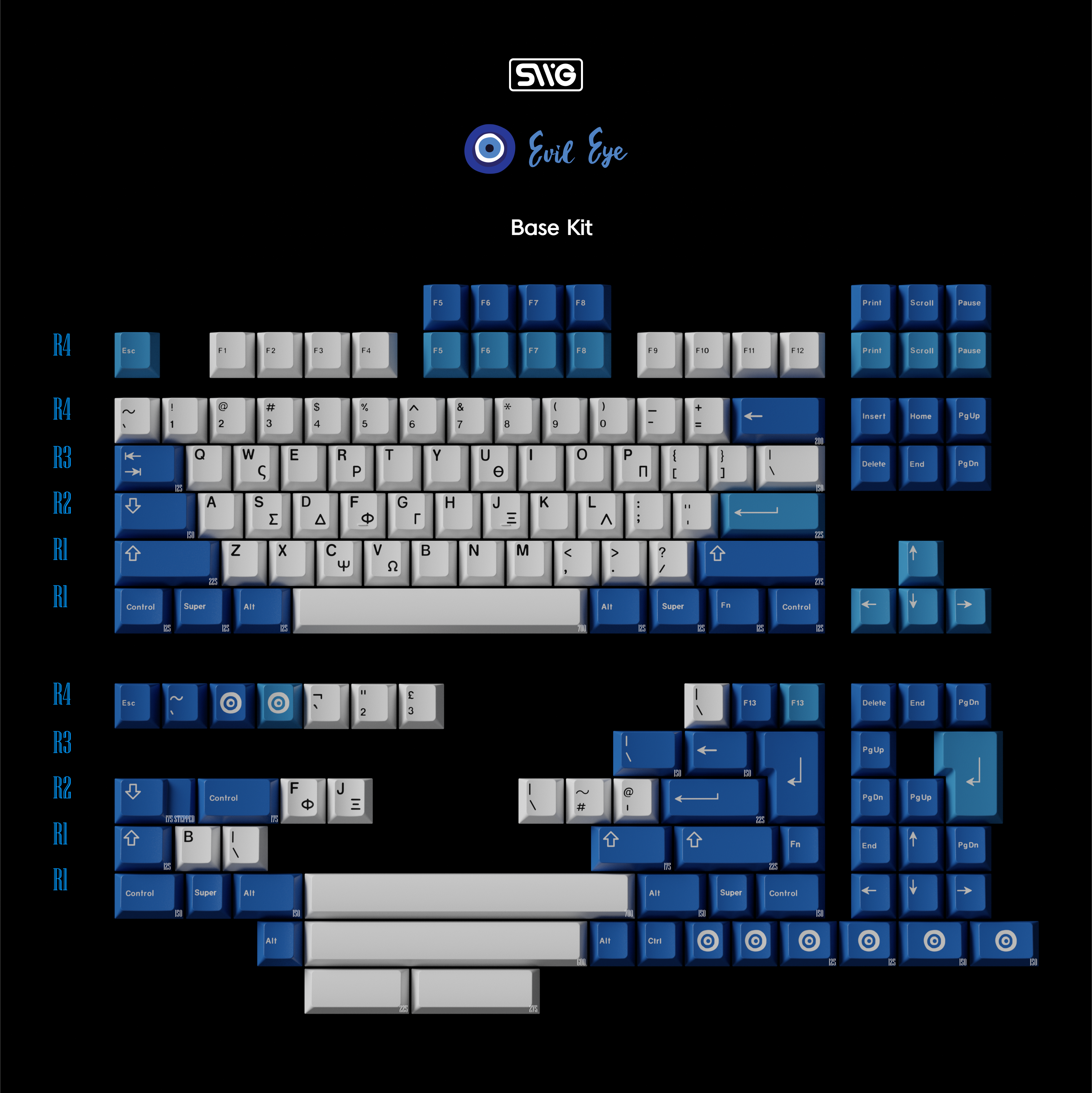 [Group Buy] SWG Evil Eye Keycaps