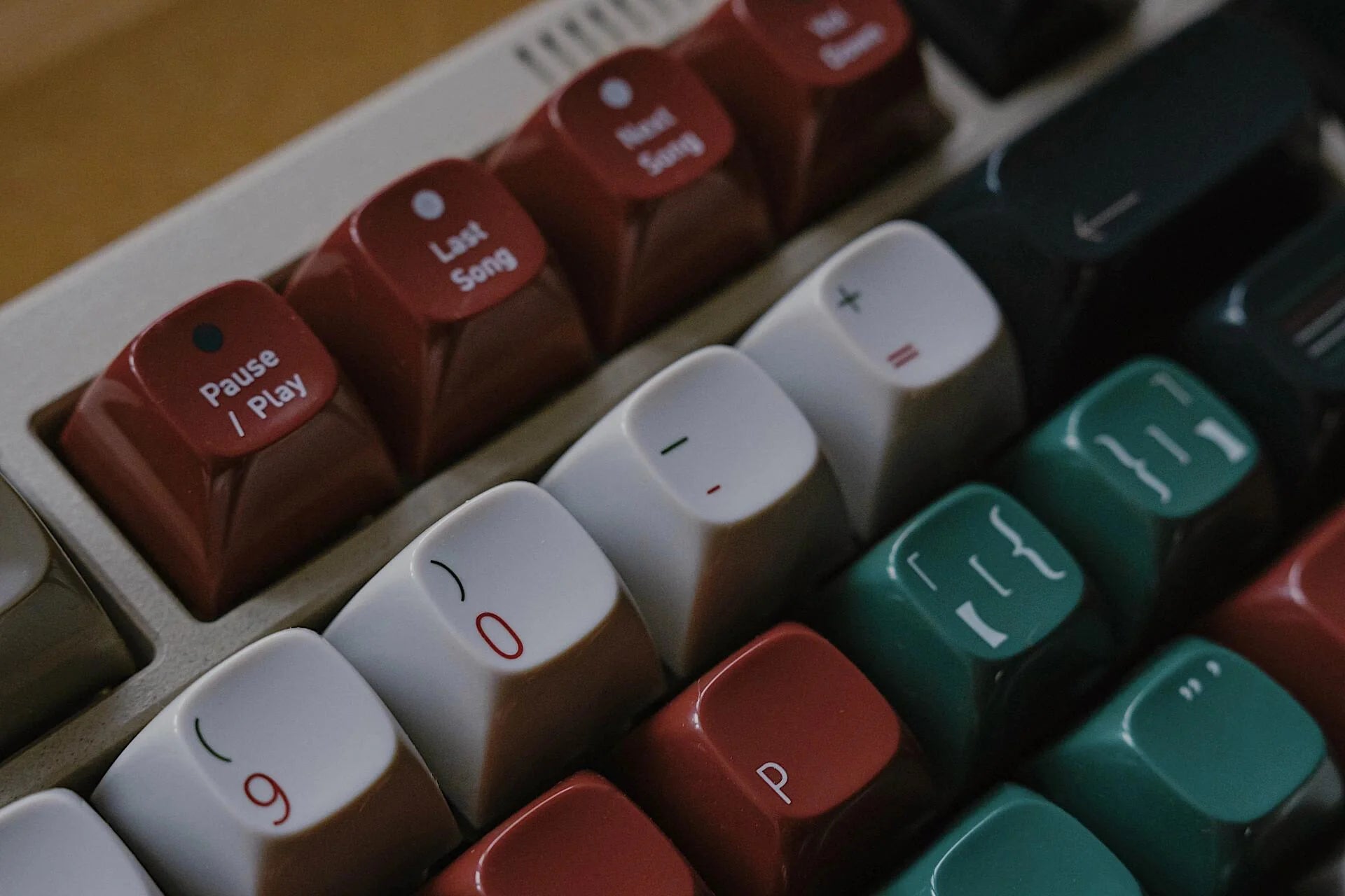 GSA Retro-High Light Keycaps