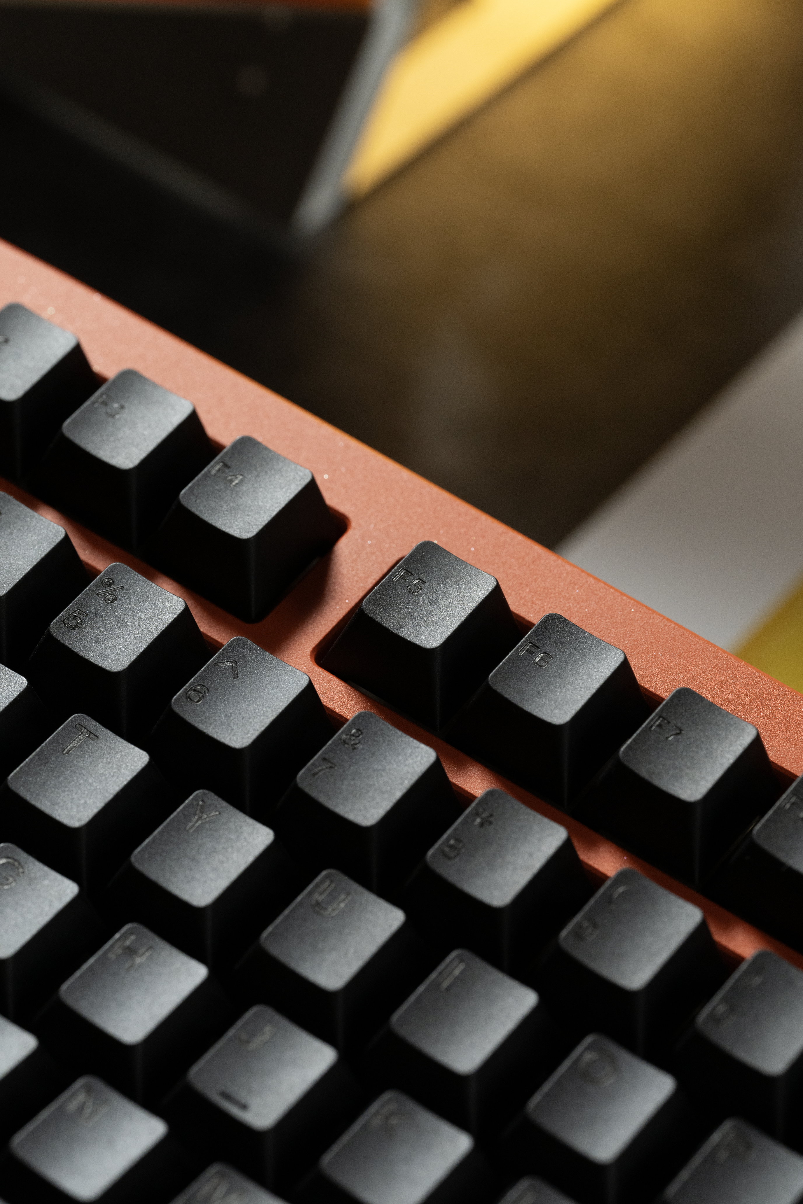 KBS Carbon Trace Keycaps