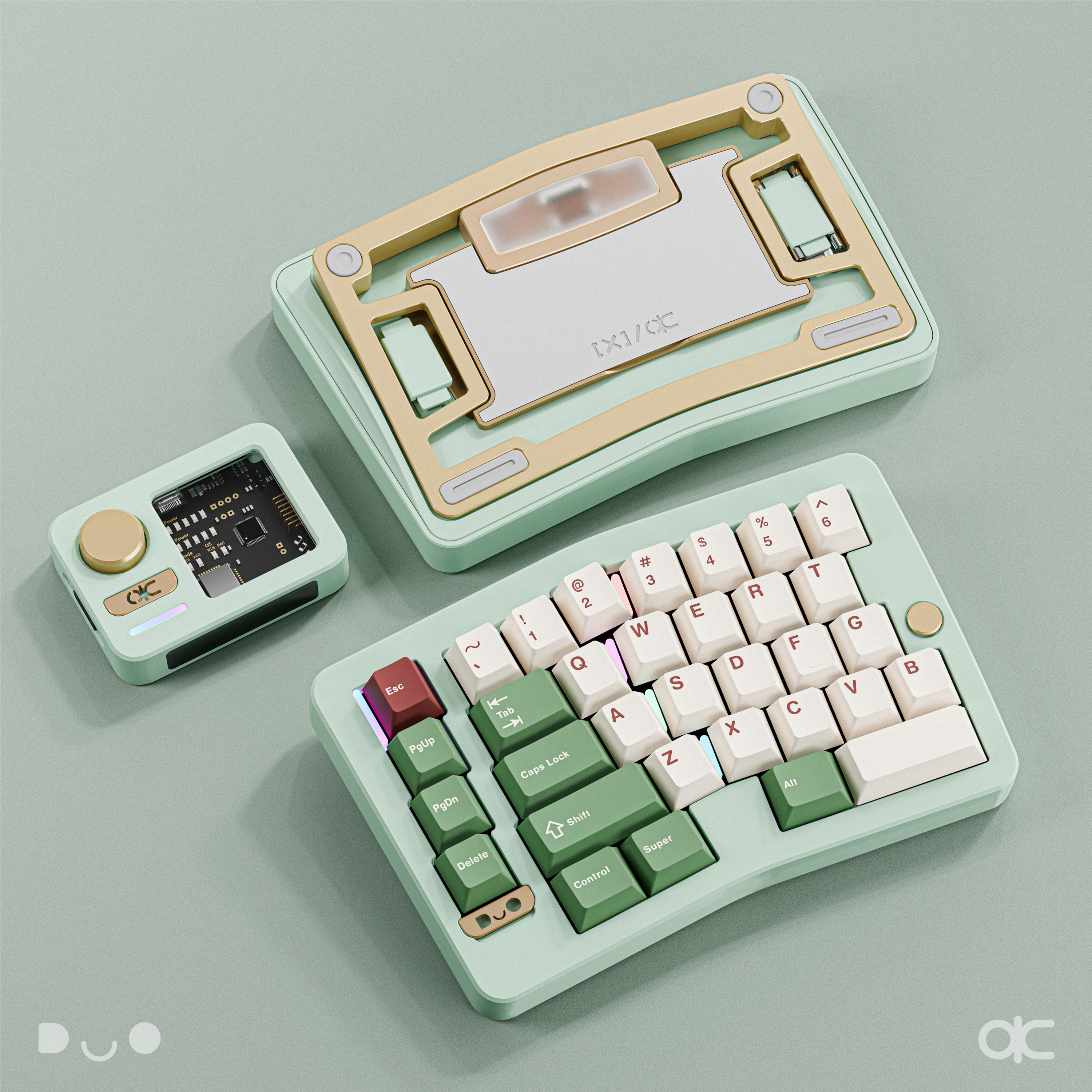 [Instock] QK Alice Duo Keyboard Kit