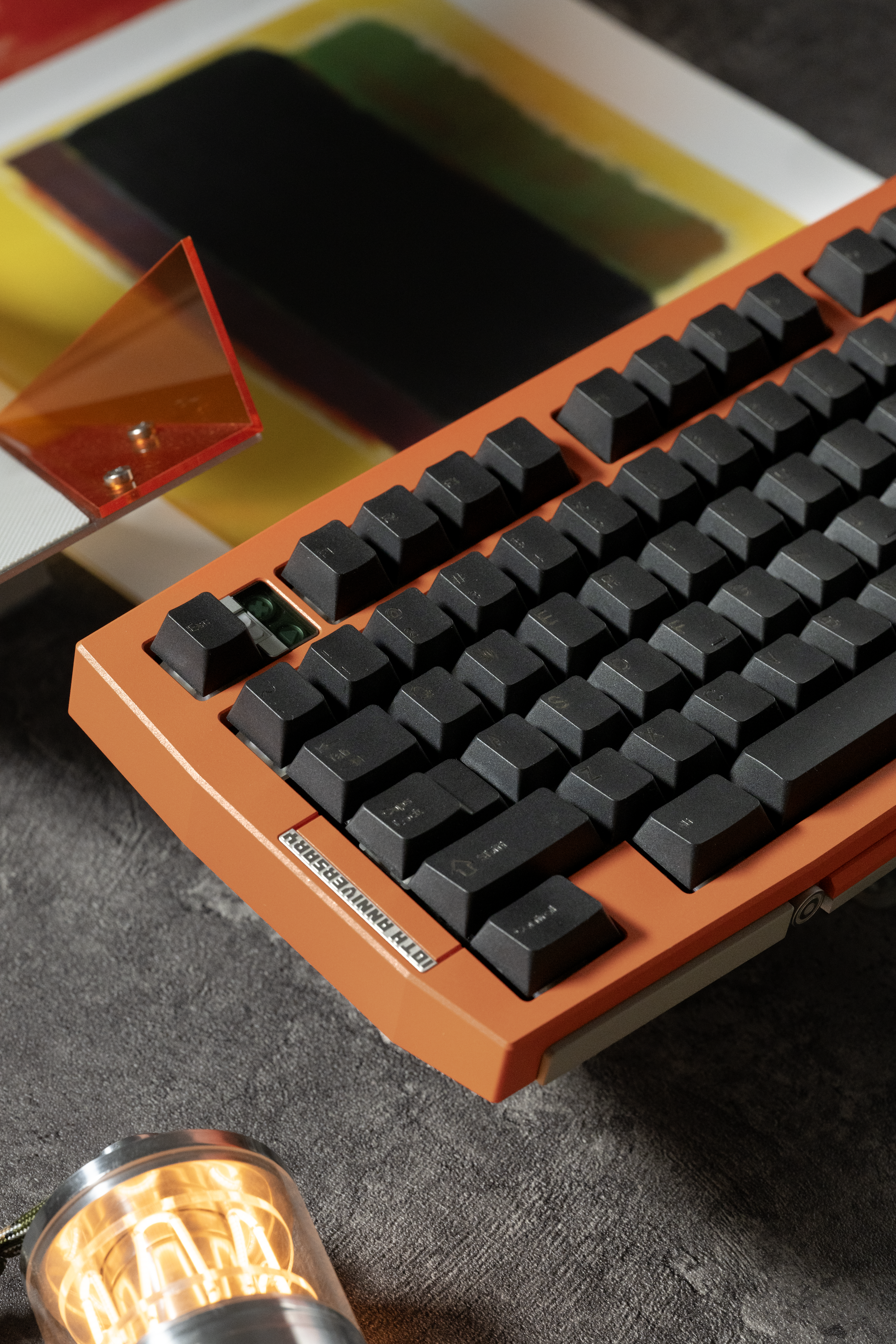 KBS Carbon Trace Keycaps