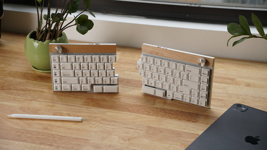 [Group Buy] Jiffy75 Wireless Split Low-Profile Prebuilt Keyboard