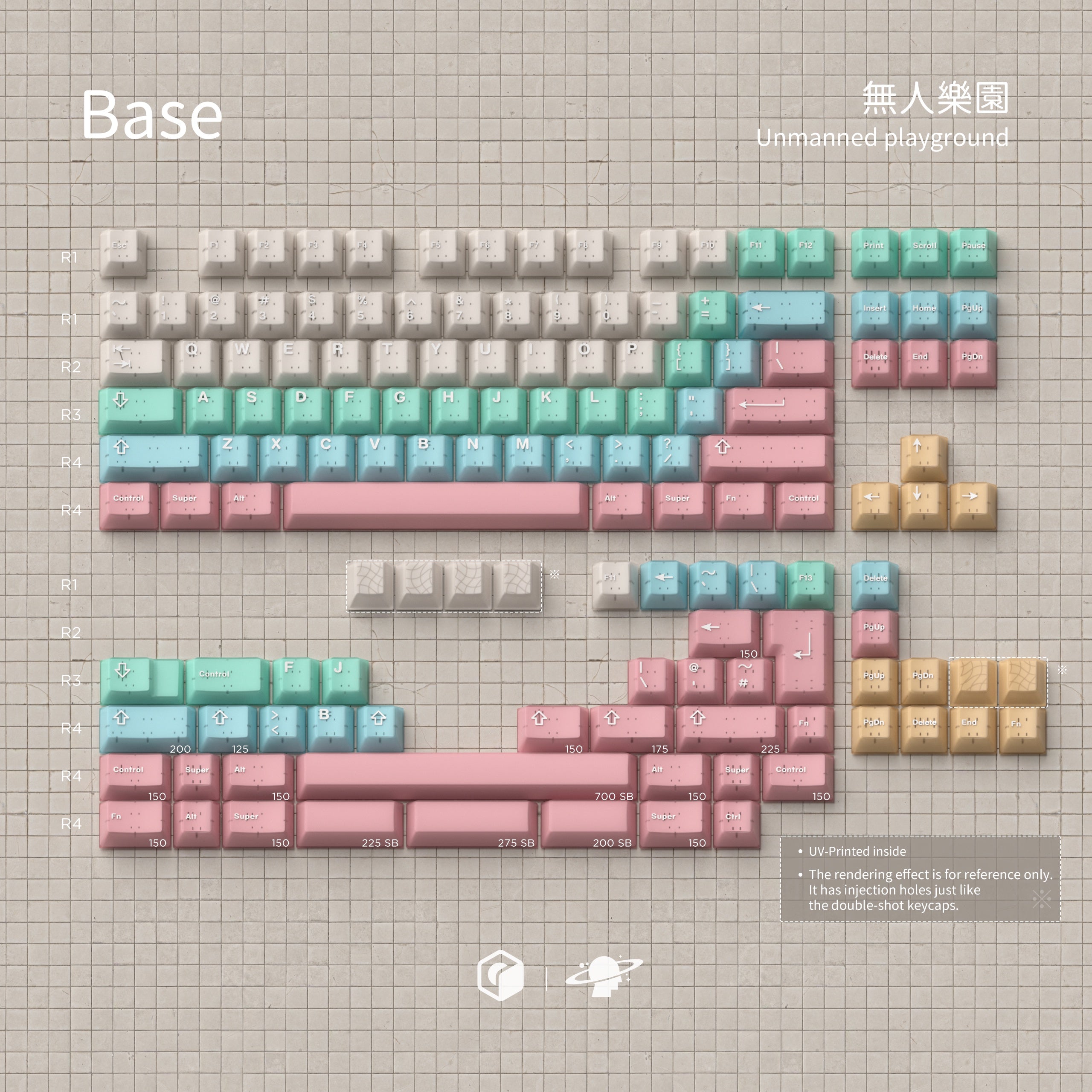 [Group Buy] MW Unmanned Playground Keycaps