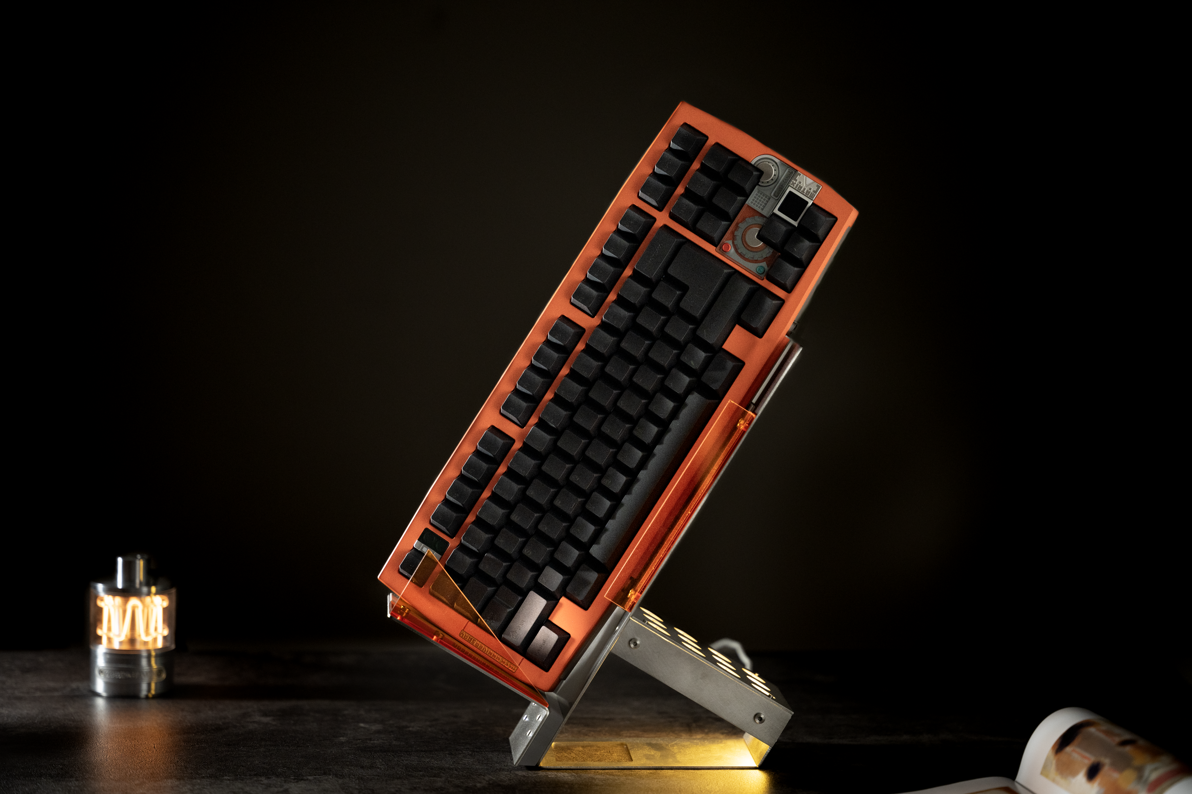 KBS Carbon Trace Keycaps