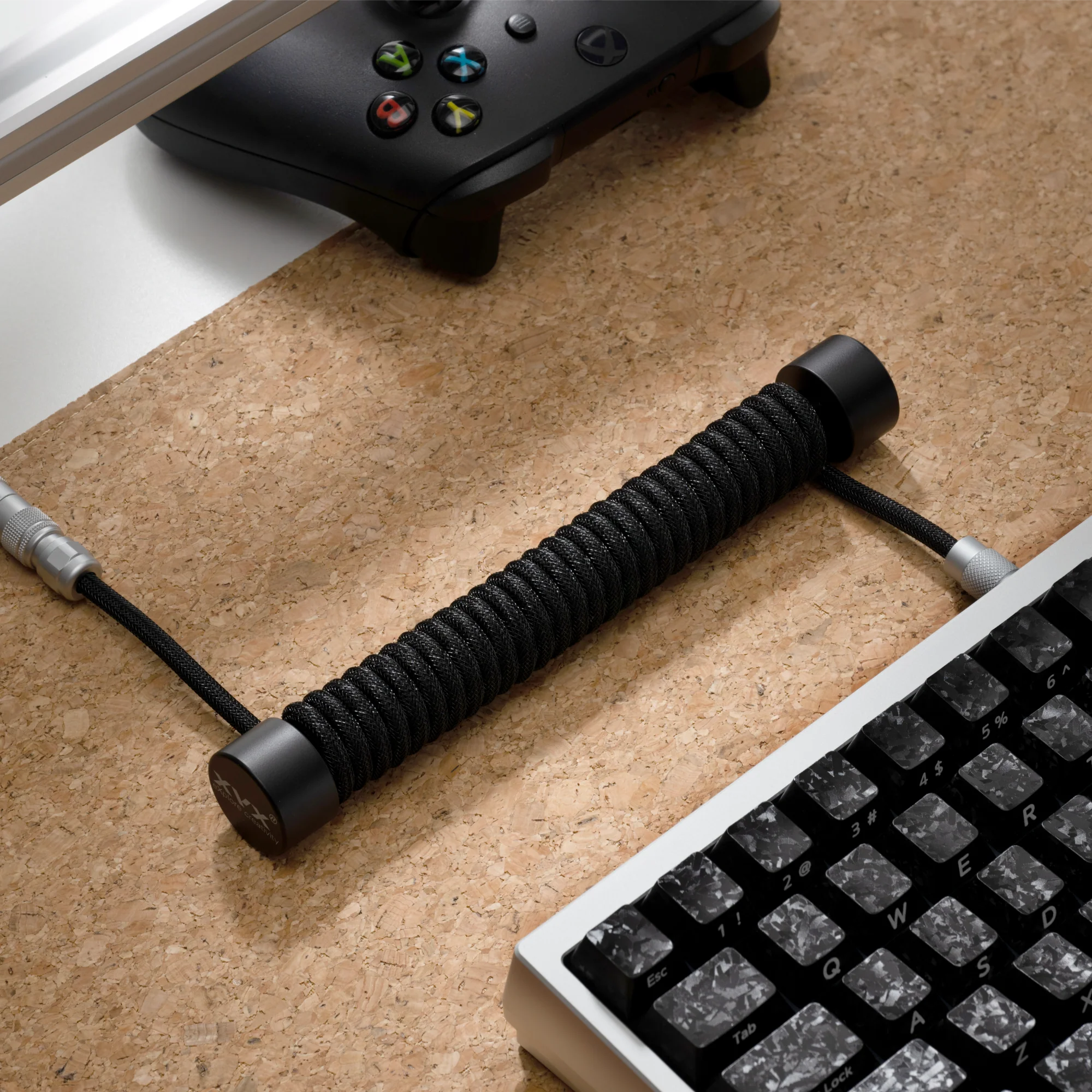 XVX Pro V2 Push-Pull Aviator Coiled USB-C Cable