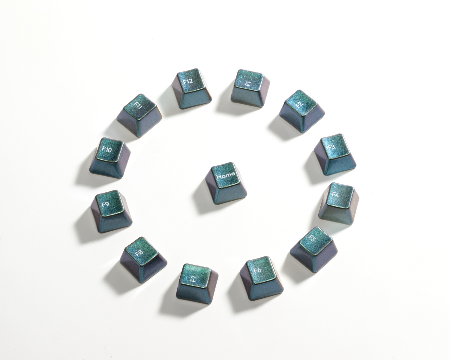 XVX Multichrome Glitter Ceramic Cherry Profile 120-Key Full Keycap Set