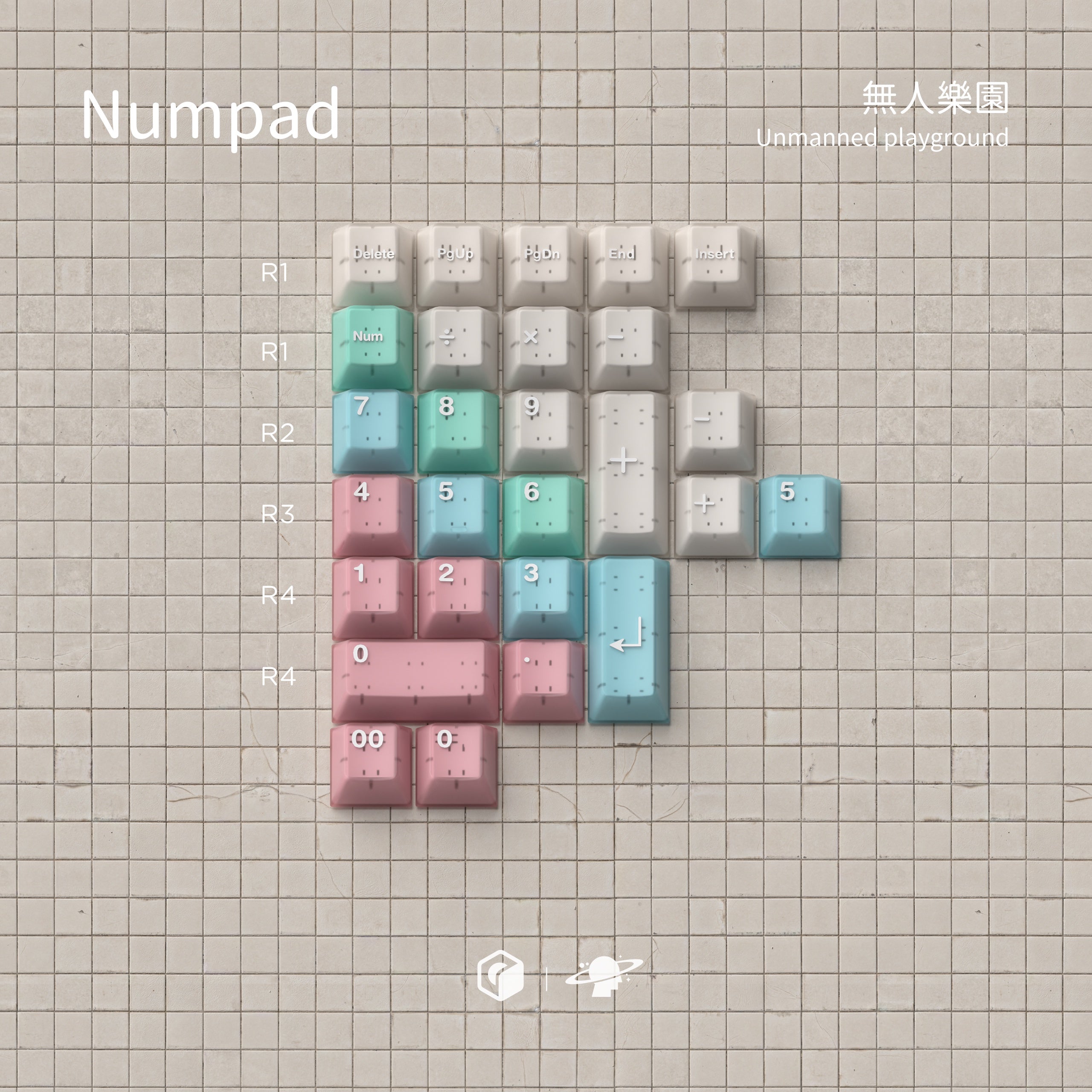 [Group Buy] MW Unmanned Playground Keycaps