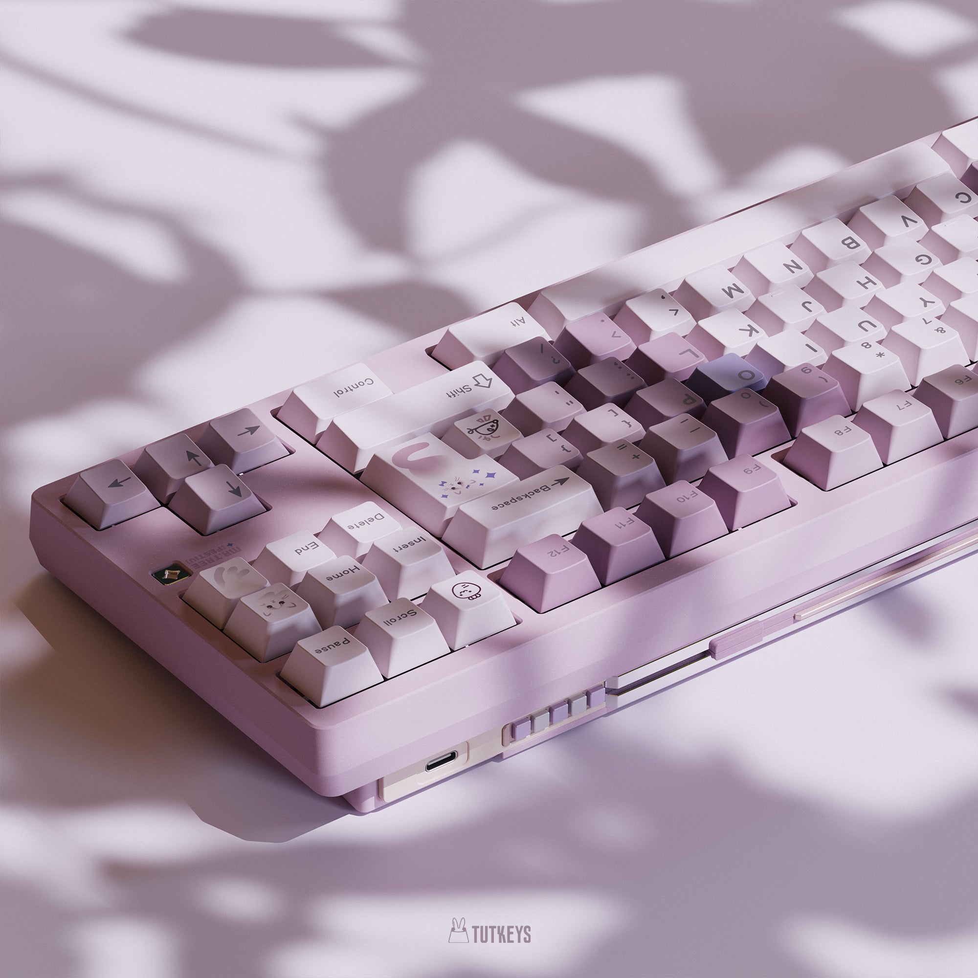 TUT Taro Bobo Keycaps