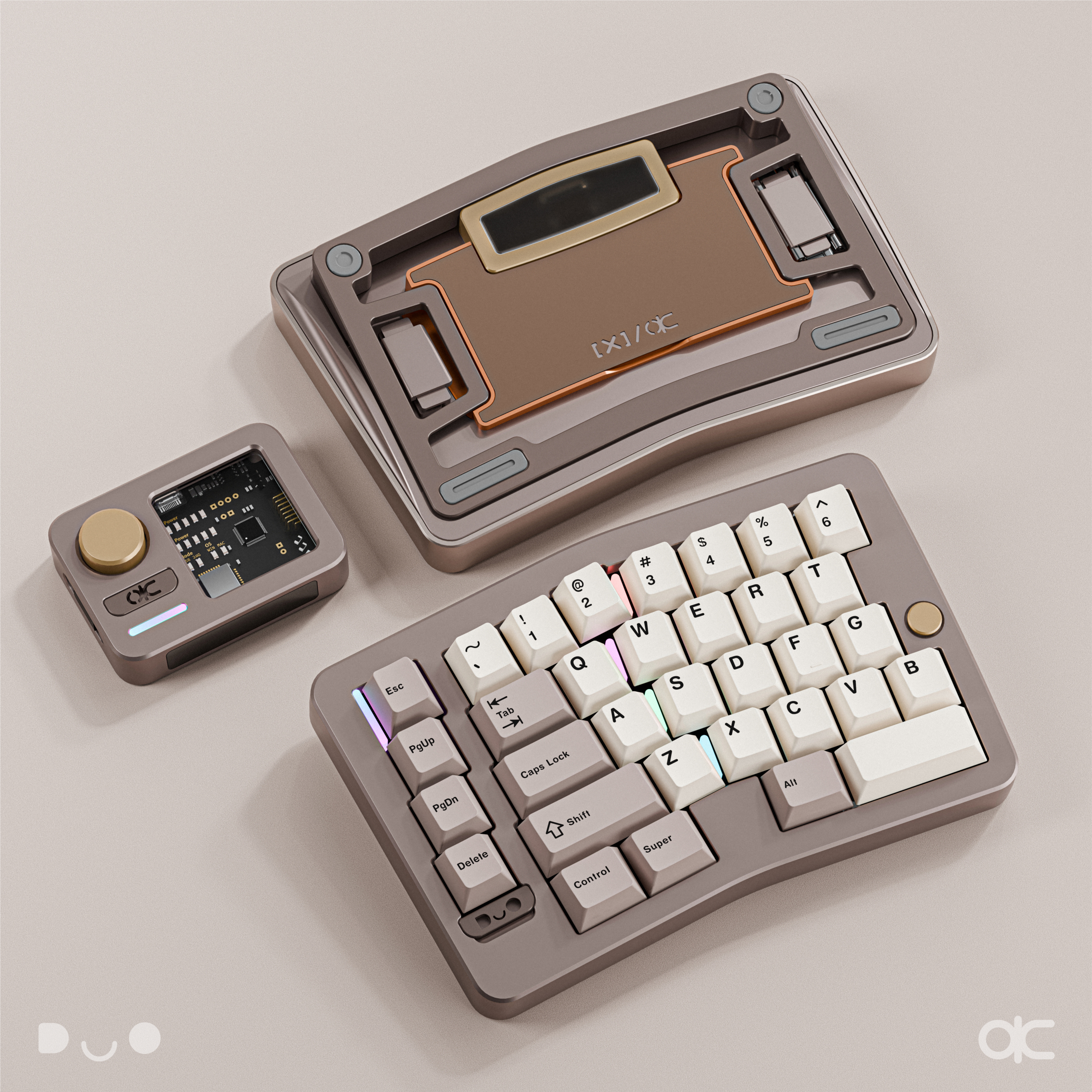 [Instock] QK Alice Duo Keyboard Kit
