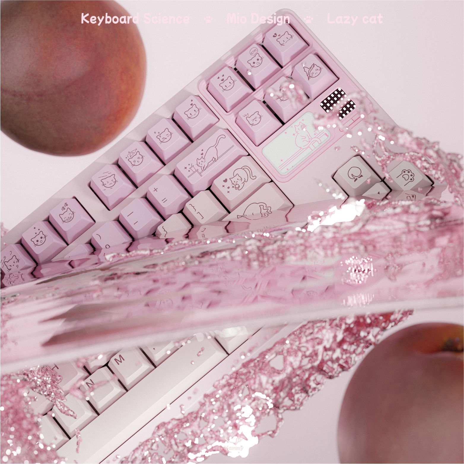 KBS Mio Yoghurt Keycaps
