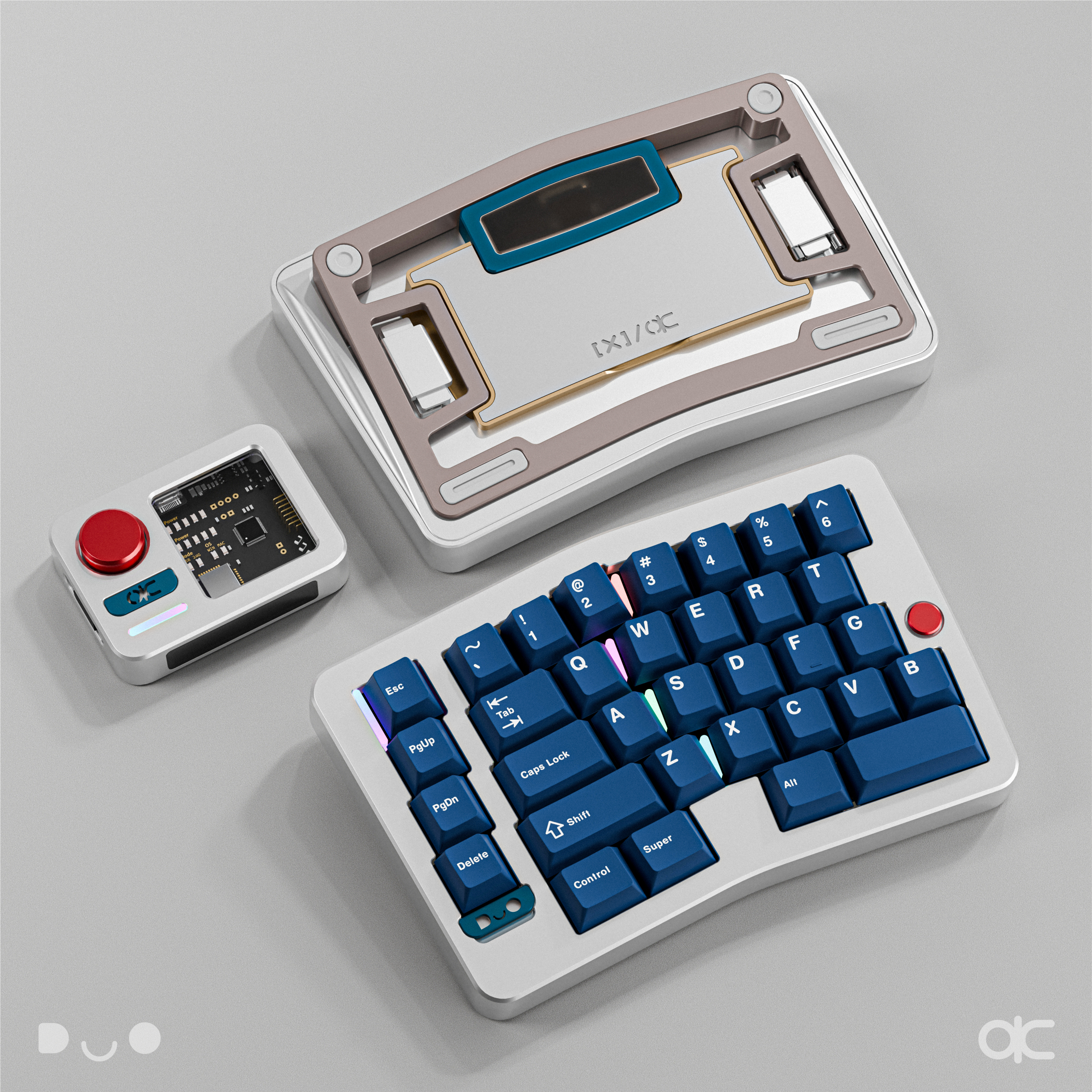 [Instock] QK Alice Duo Keyboard Kit