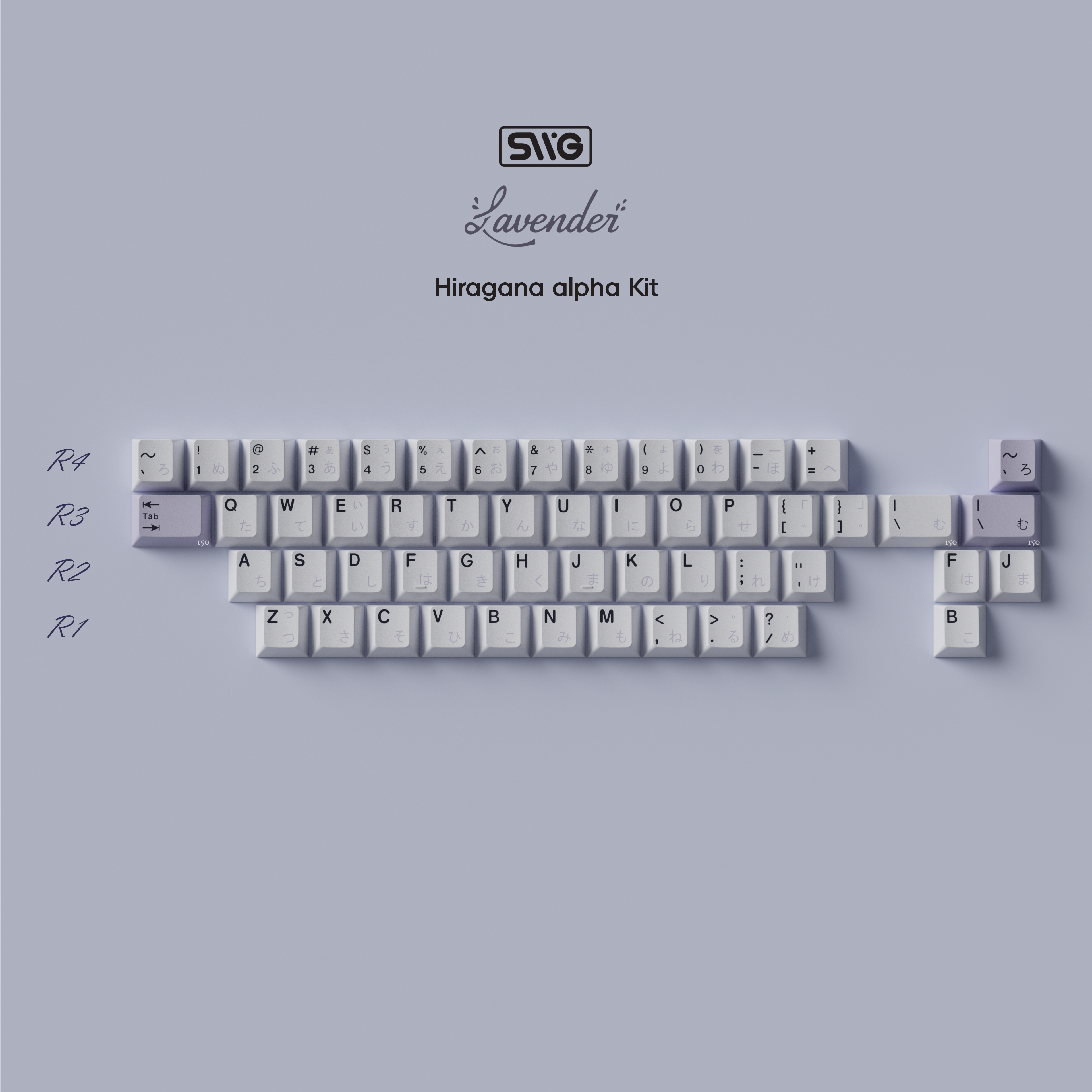 [Group Buy] SWG Lavender Keycaps