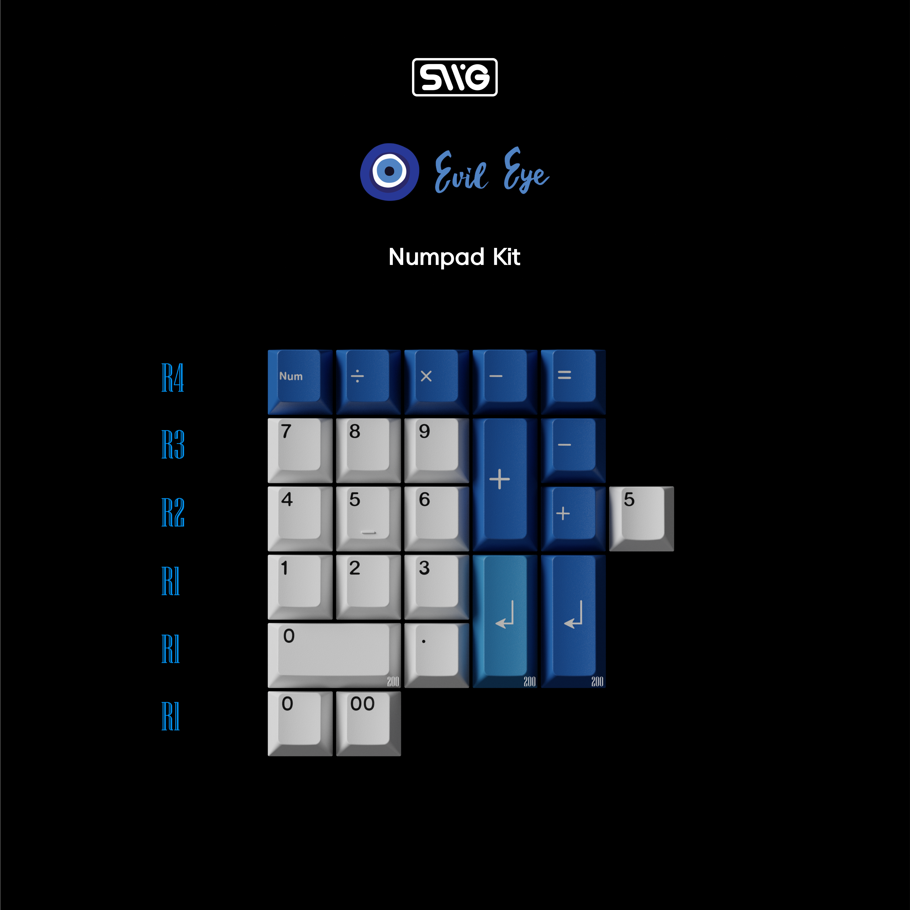 [Group Buy] SWG Evil Eye Keycaps