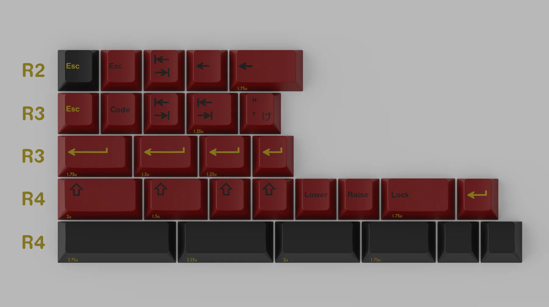 GMK CYL Higanbana Keycaps