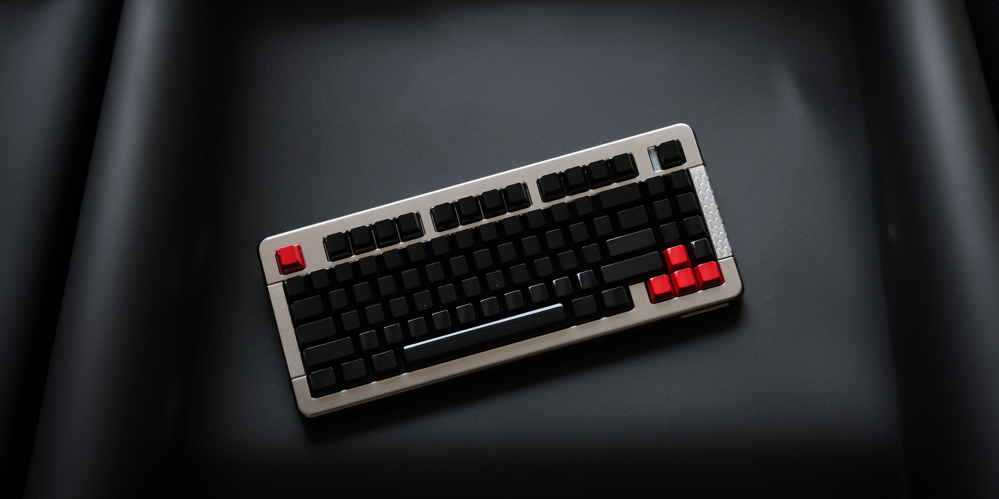 KBS Highlight Black Blank Keycaps