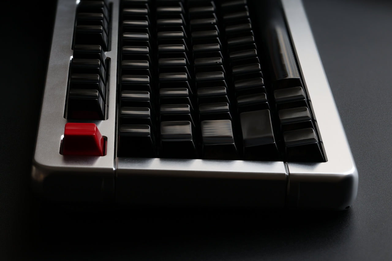 Keyboard Science Highlight Black Blank Keycaps