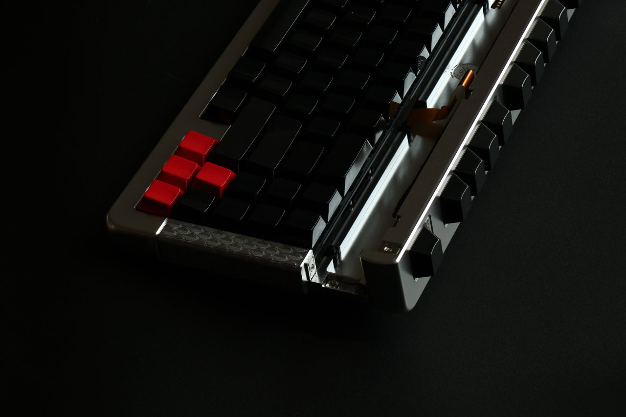 KBS Highlight Black Blank Keycaps