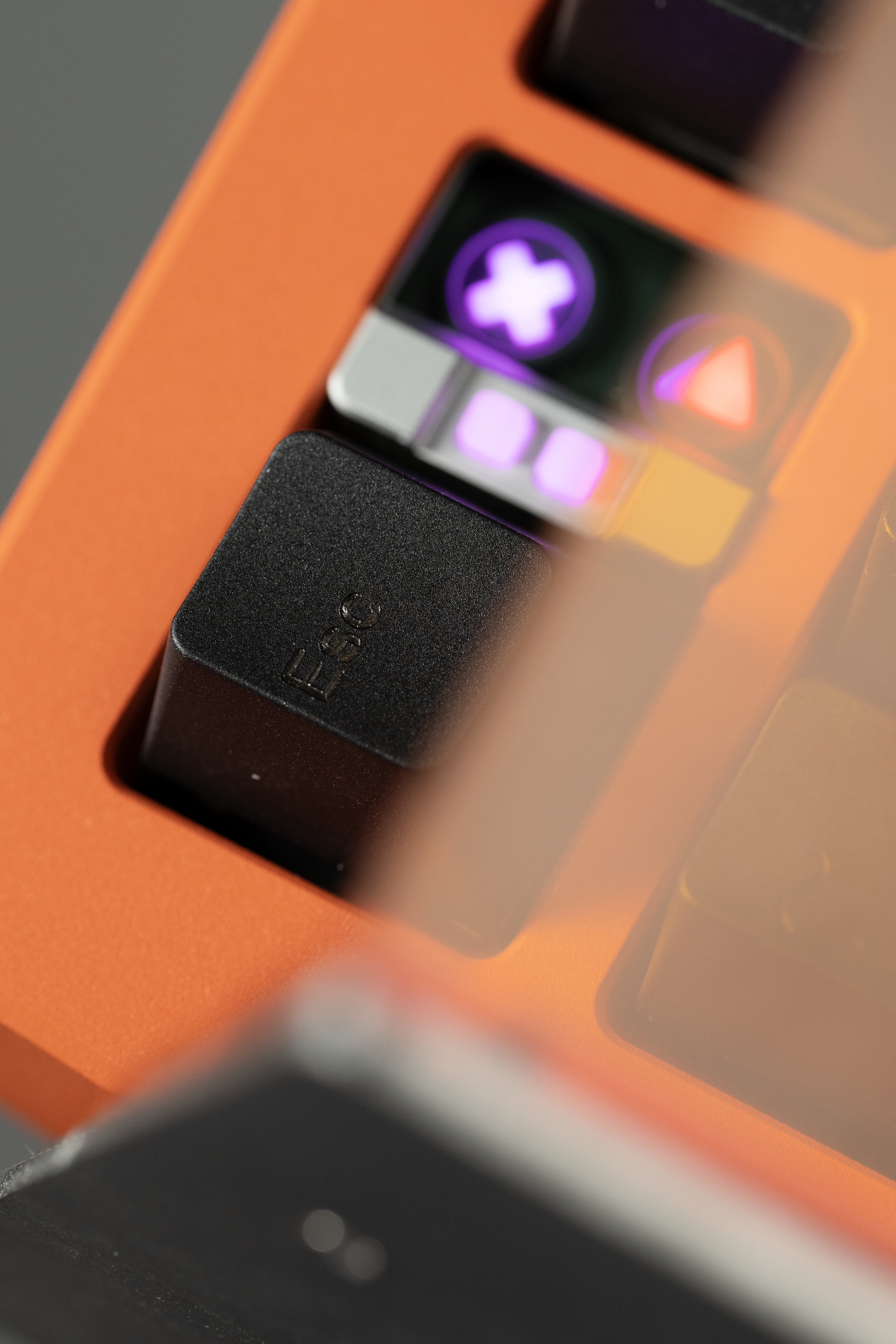 KBS Carbon Trace Keycaps