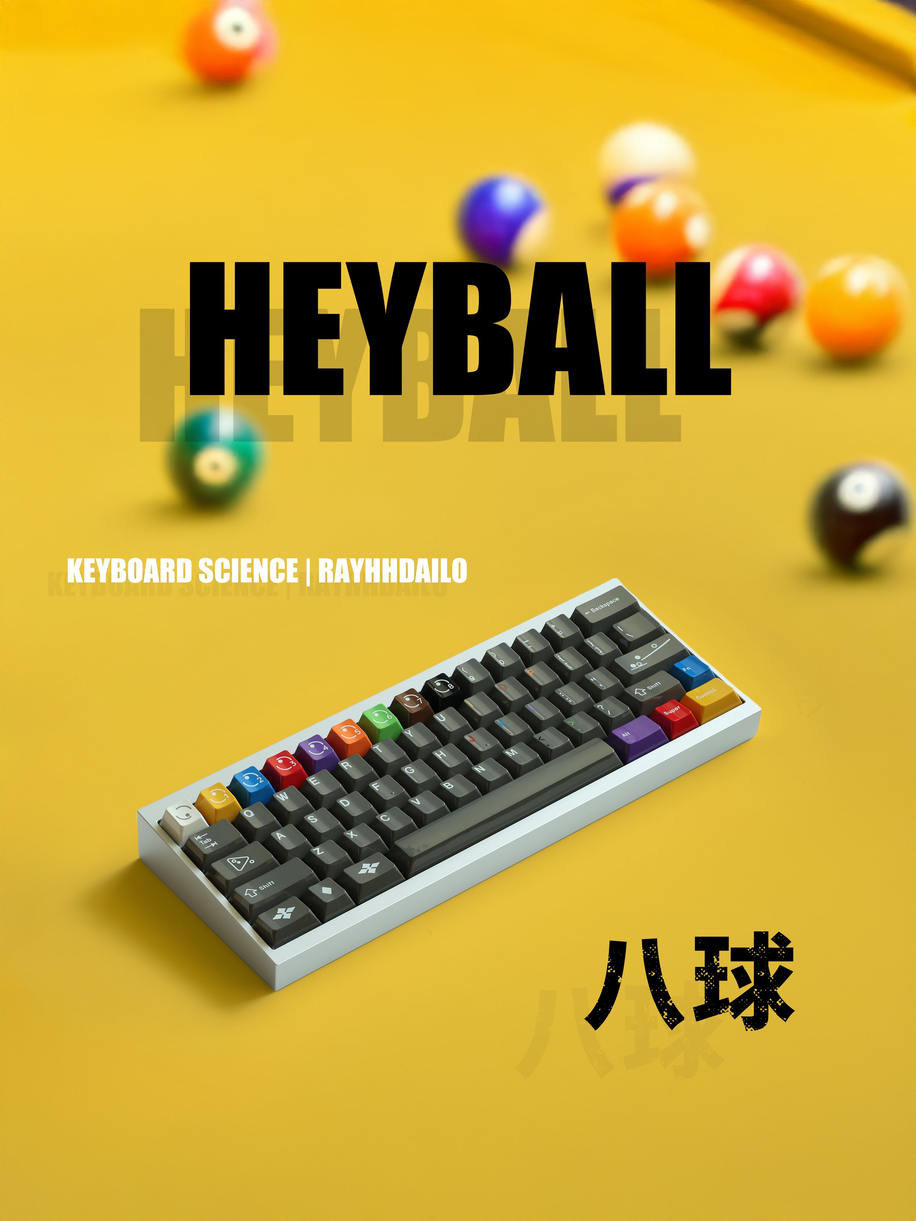 KBS Heyball Keycaps