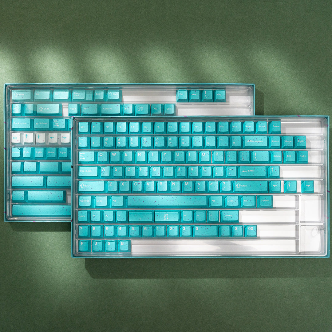 WS Purquoise Keycaps