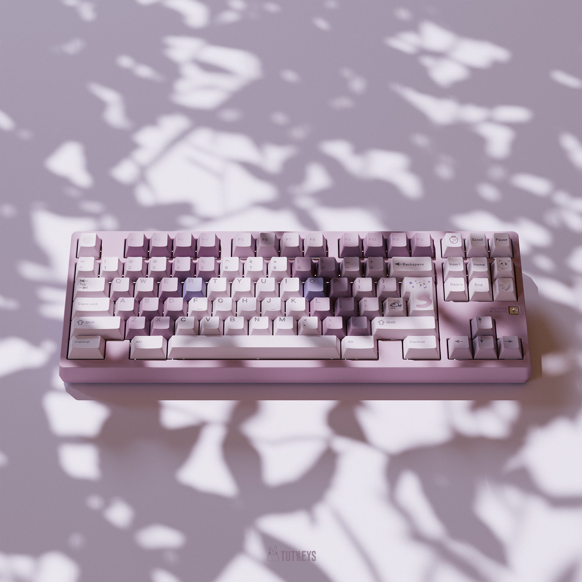 TUT Taro Bobo Keycaps