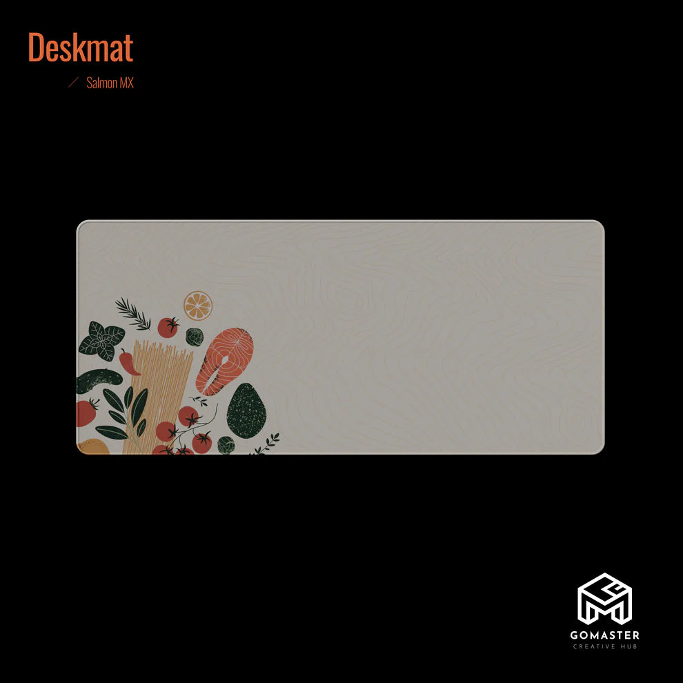 Salmon MX Deskmat