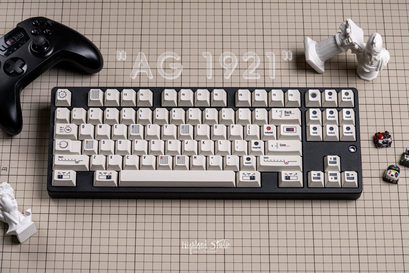 TUT AG1921 Keycaps