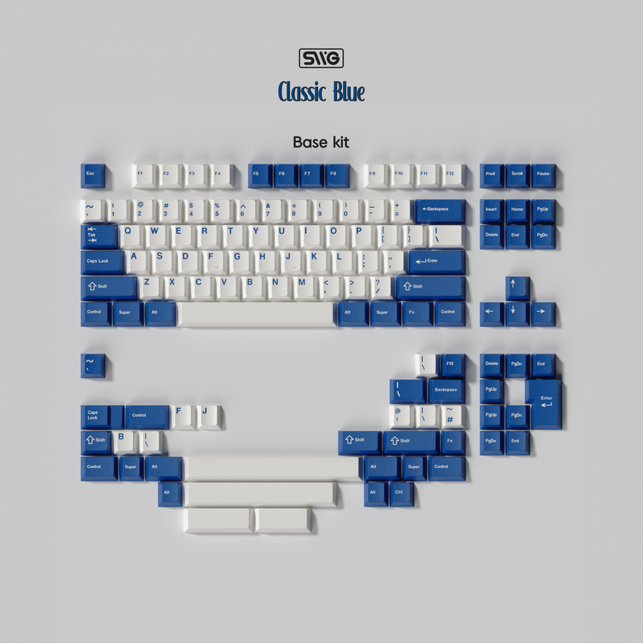 [Preorder] SWG Classic Blue Keycaps