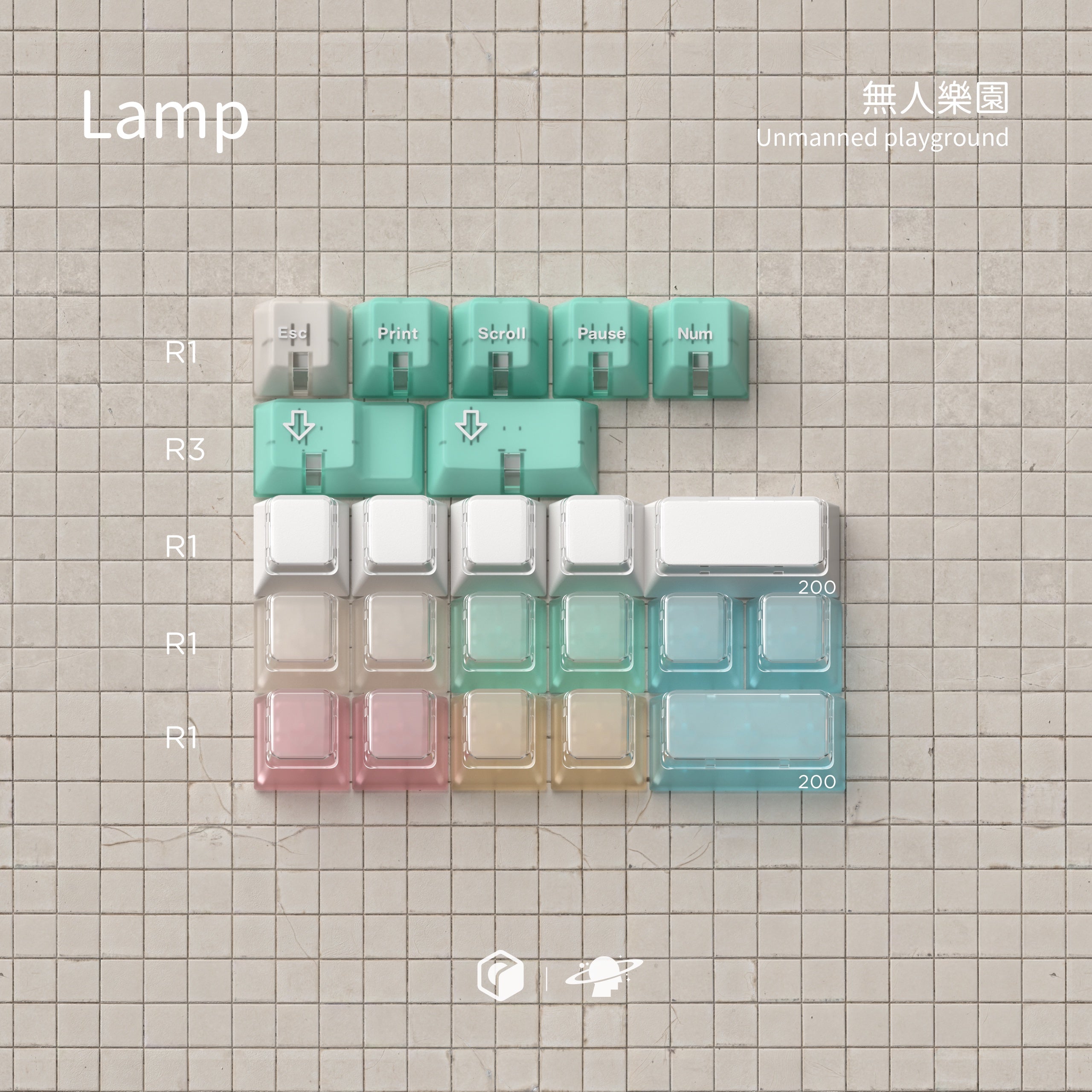 [Group Buy] MW Unmanned Playground Keycaps