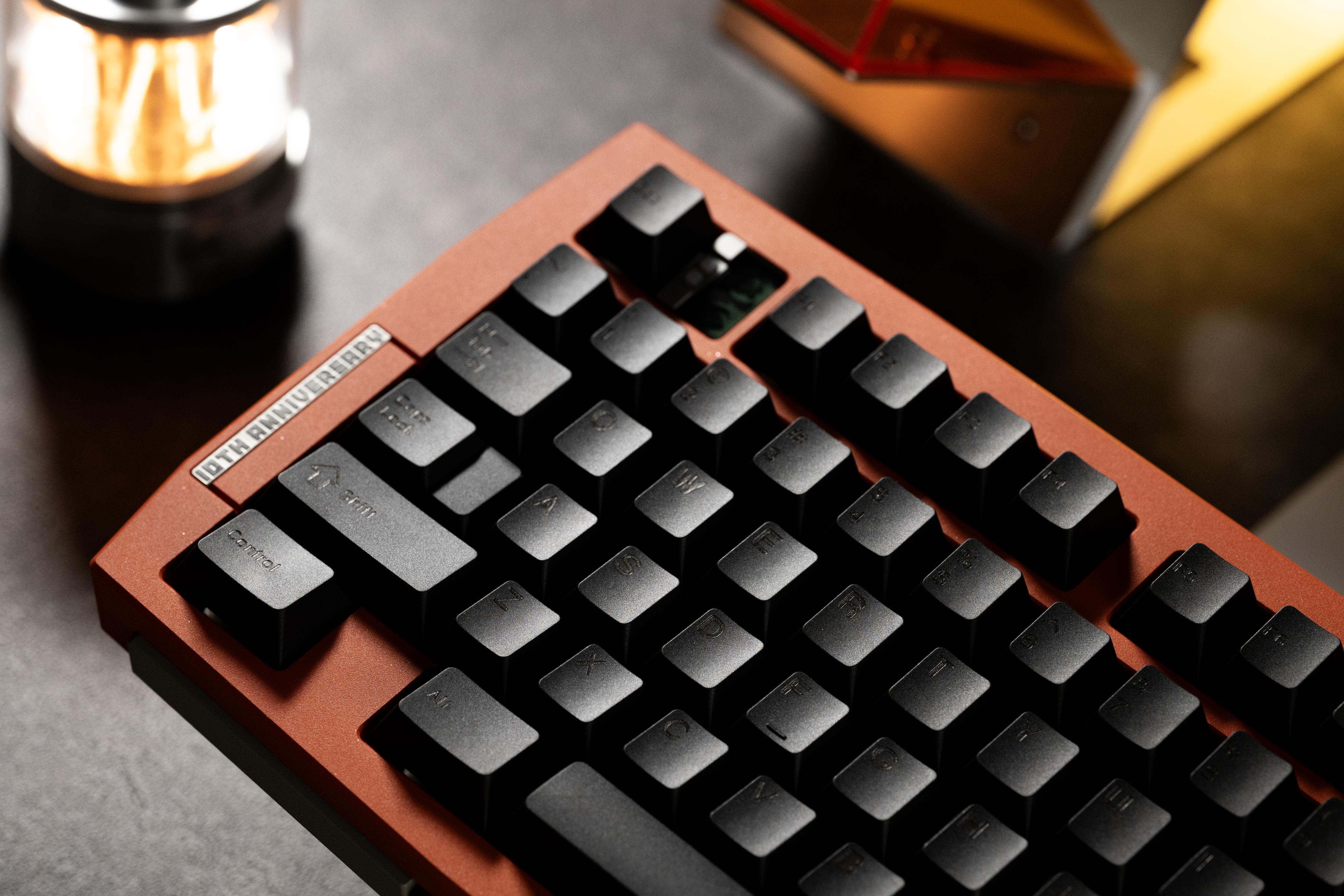 KBS Carbon Trace Keycaps