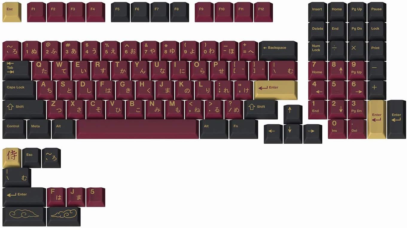 GMK Red Samurai R2