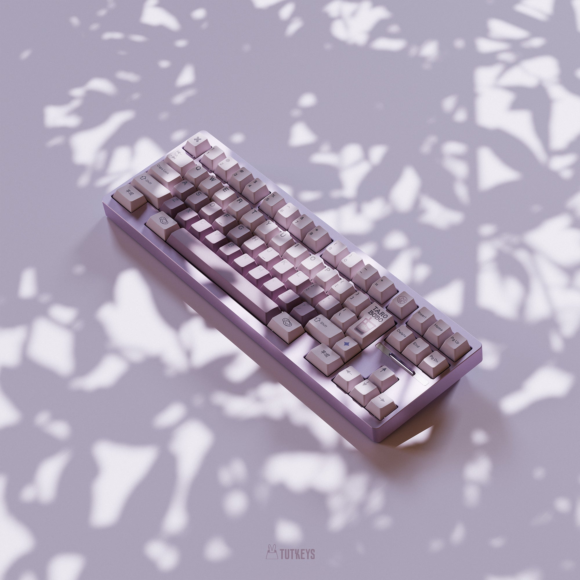 TUT Taro Bobo Keycaps