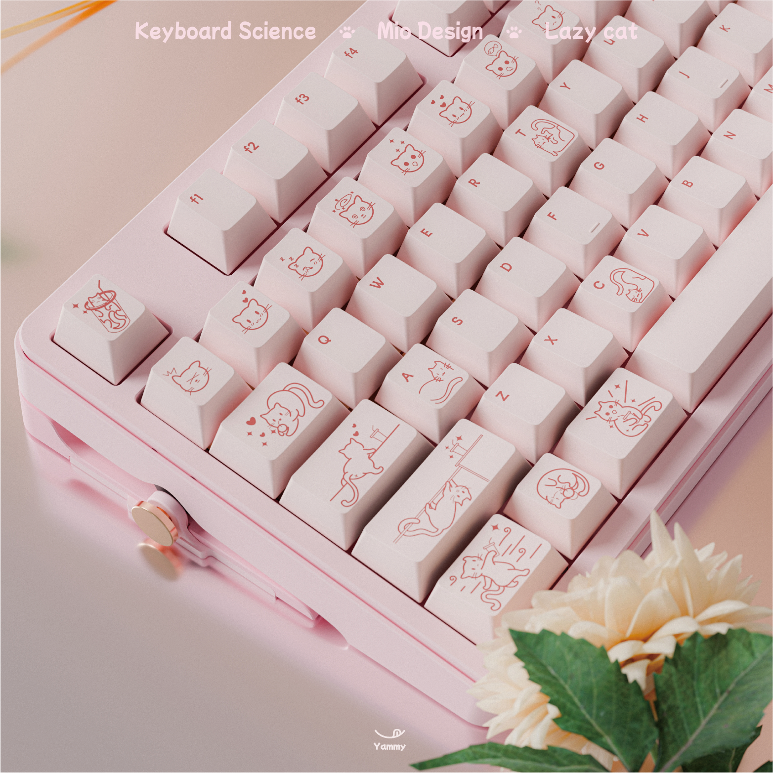 KBS Mio Yoghurt Keycaps