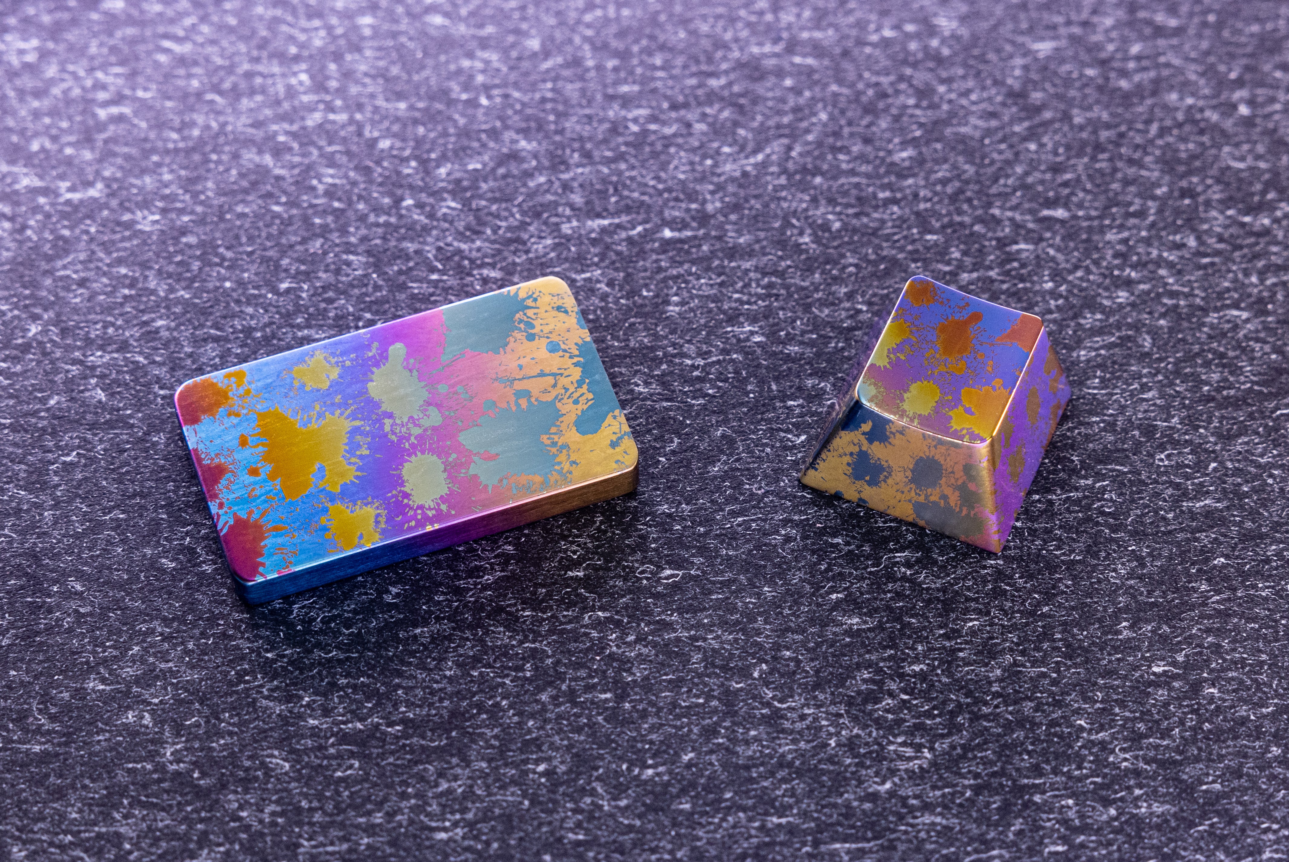 Titanium Key Cap Titanium Keycap and Badge – qwertyqop