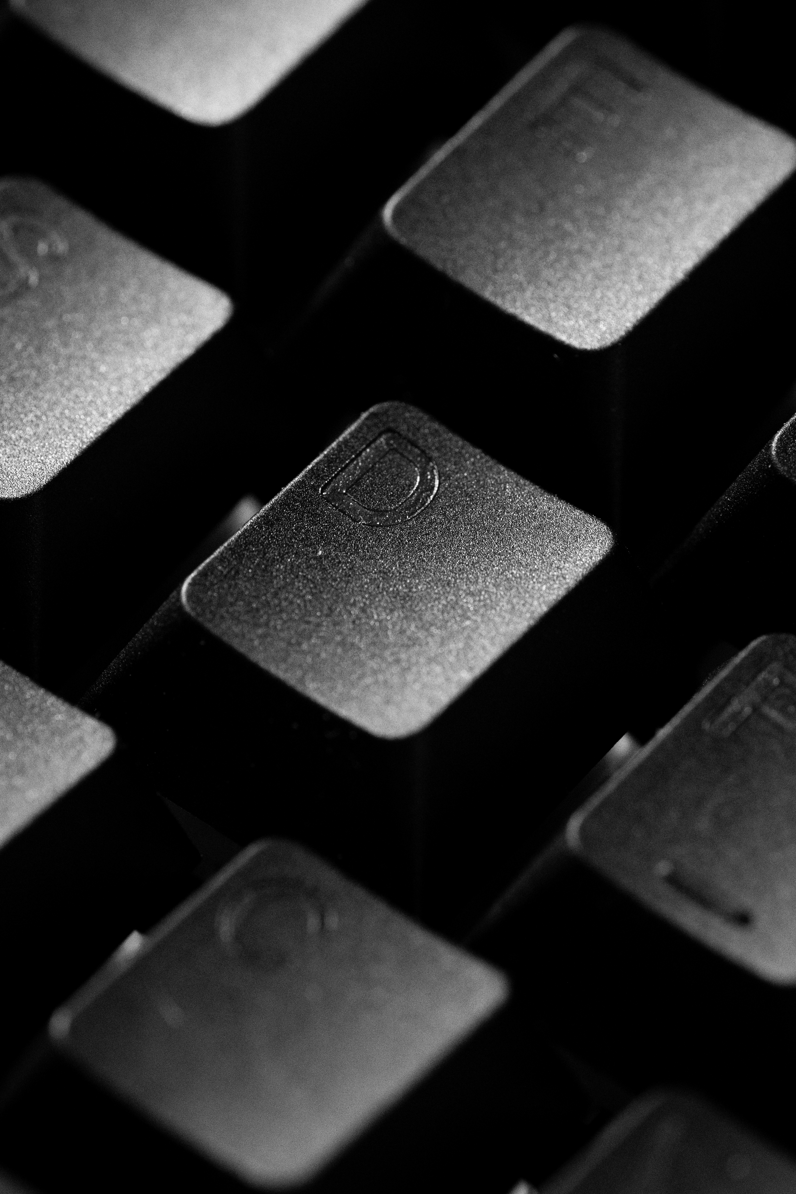 KBS Carbon Trace Keycaps