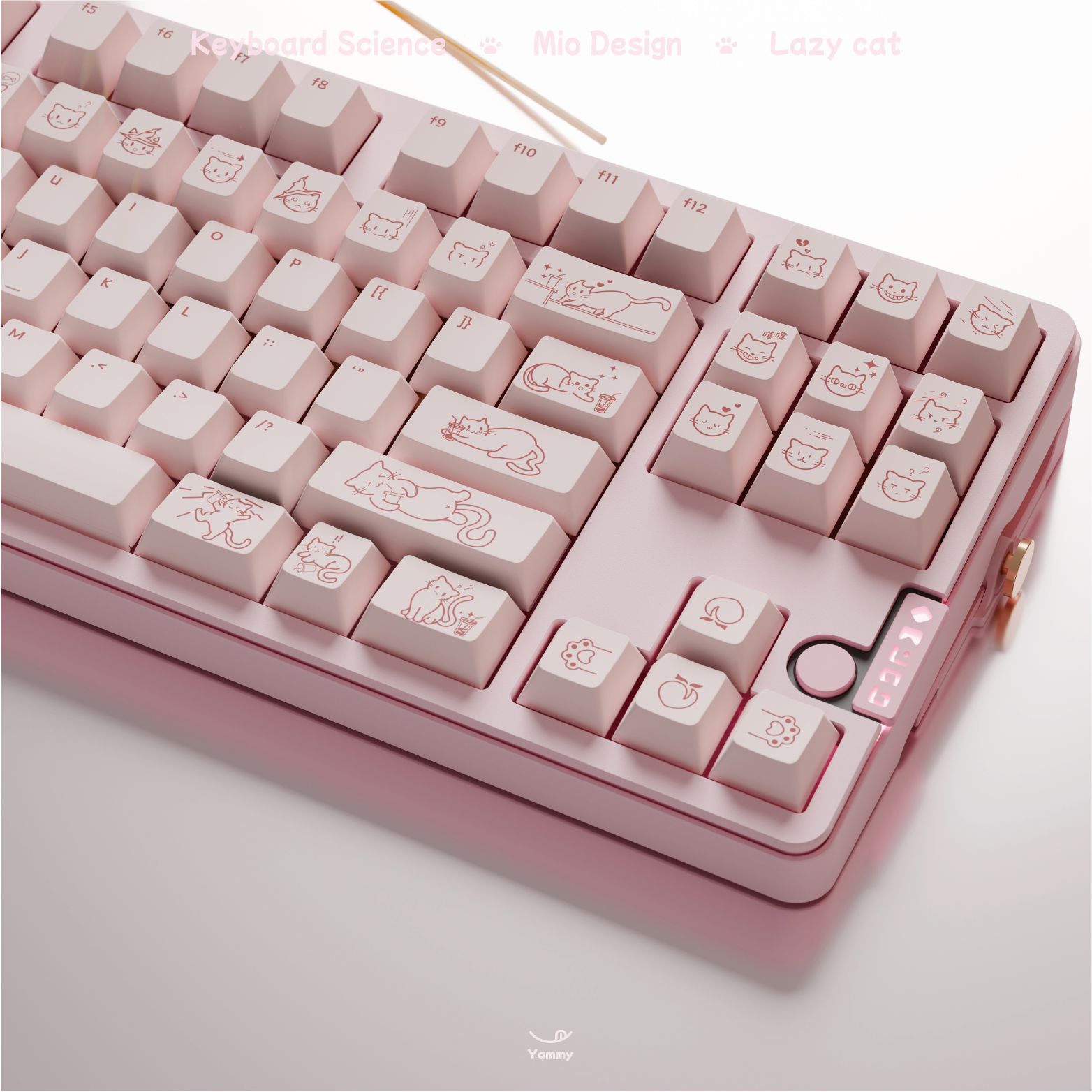 KBS Mio Yoghurt Keycaps