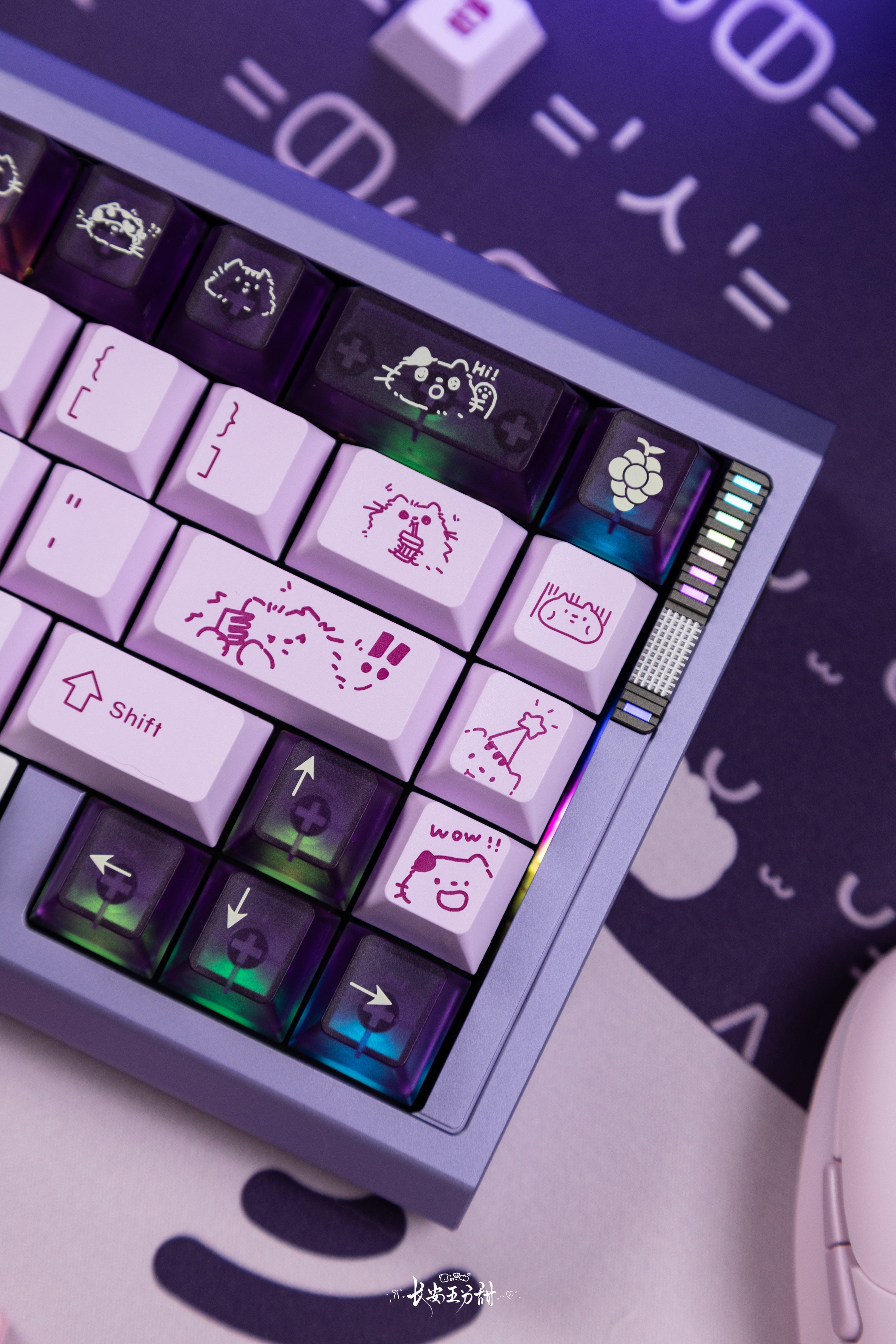 KBS Mio Milkshake Keycaps