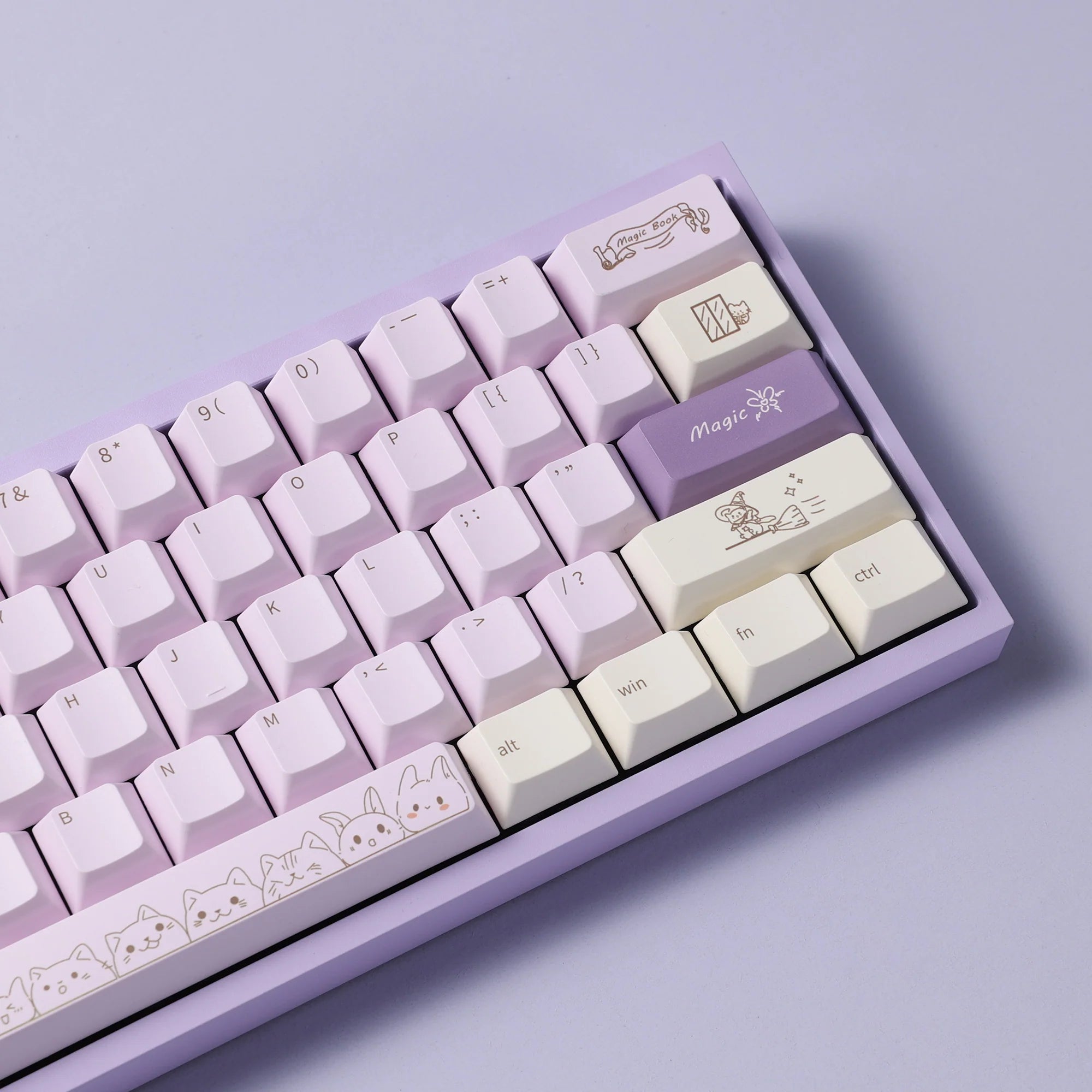 QTUO Magic Bunny Keycaps