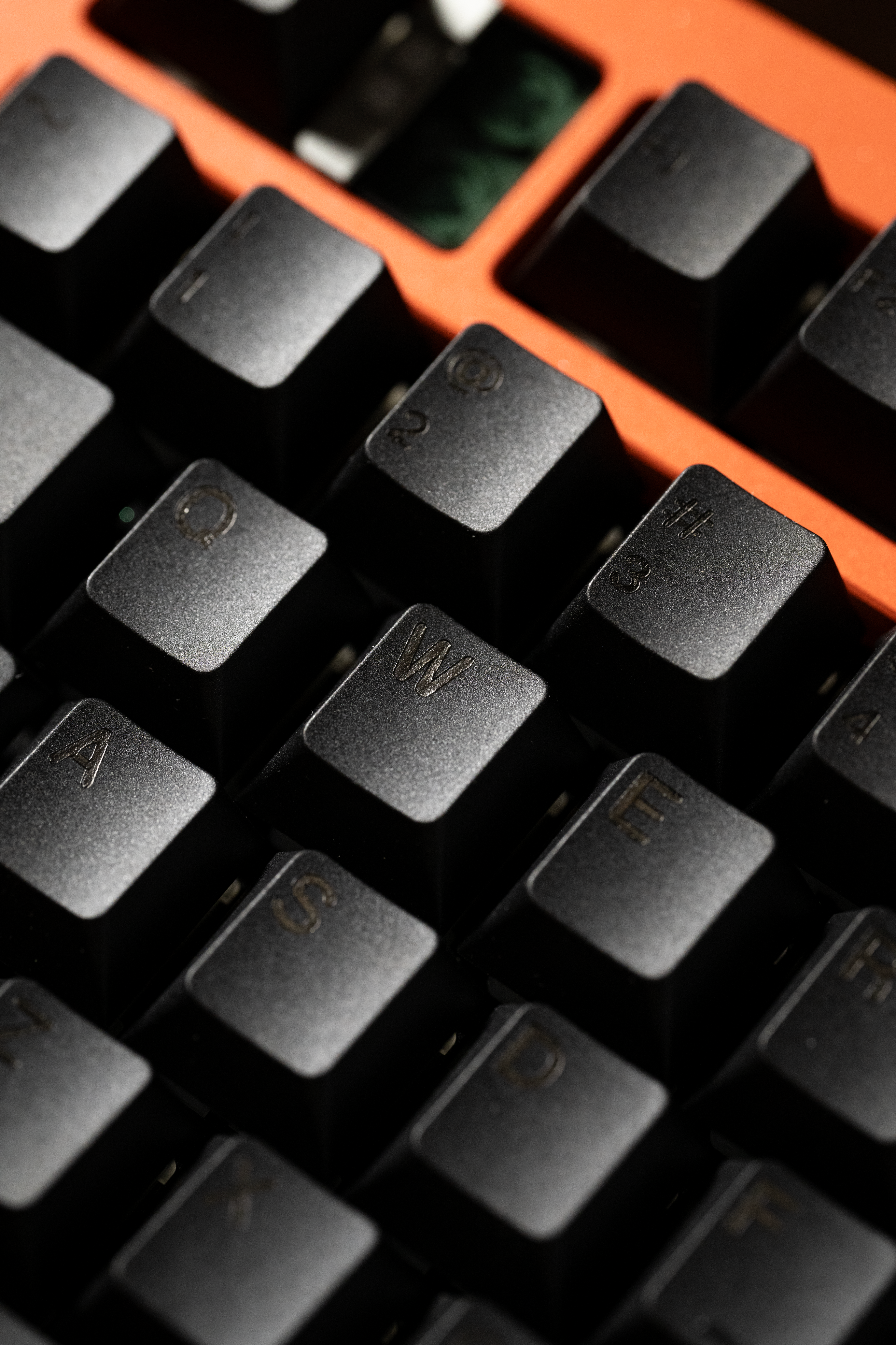 KBS Carbon Trace Keycaps
