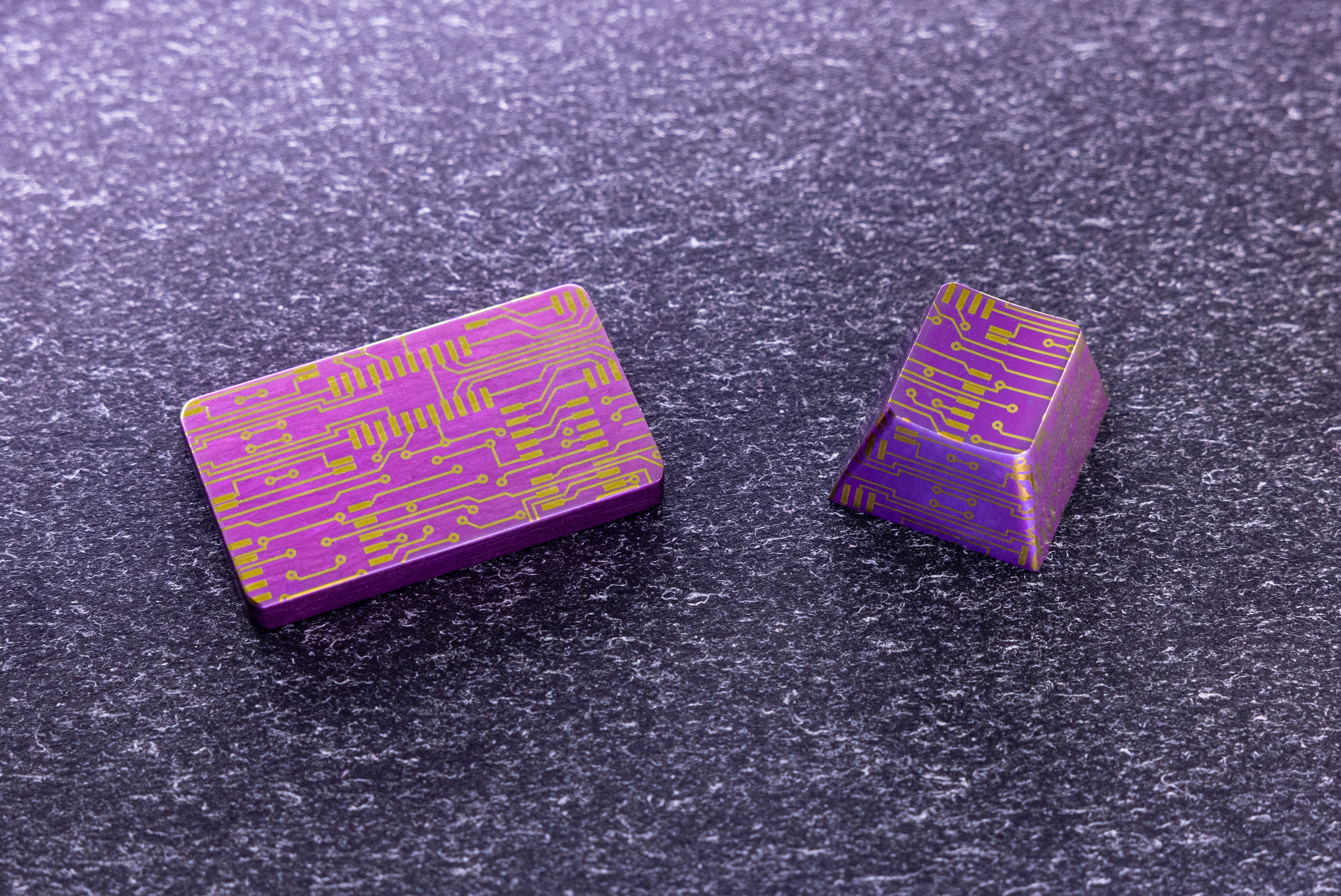 Titanium Key Cap Titanium Keycap and Badge – qwertyqop