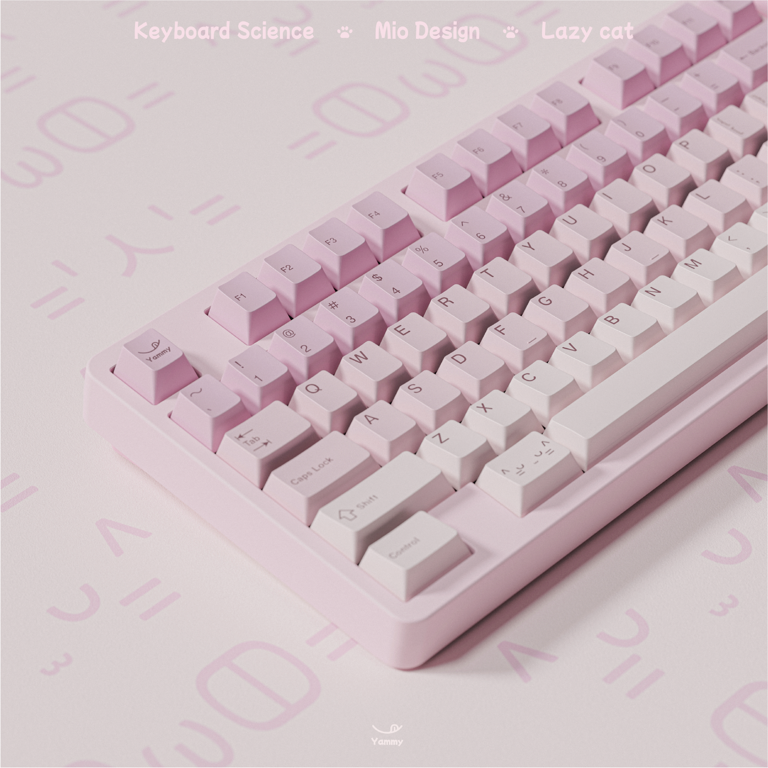 KBS Mio Yoghurt Keycaps