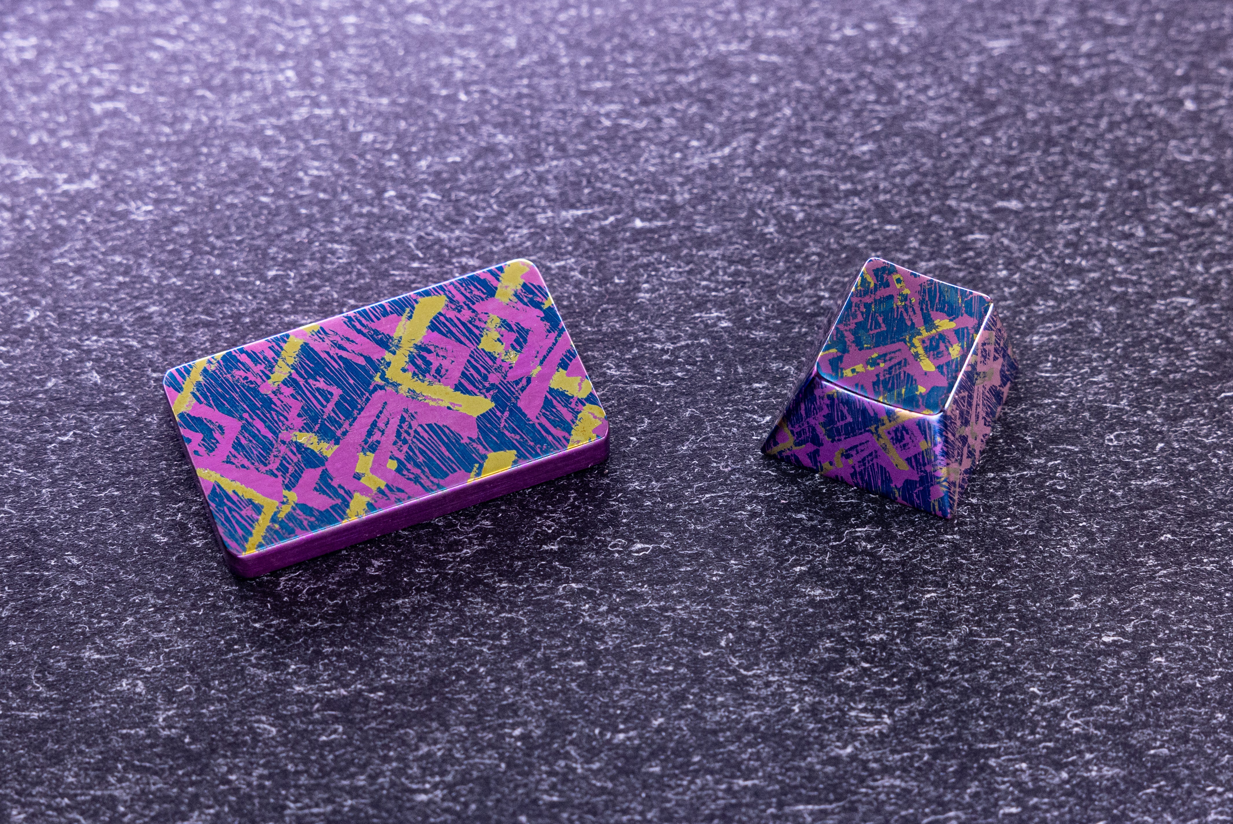 Titanium Key Cap Titanium Keycap and Badge – qwertyqop