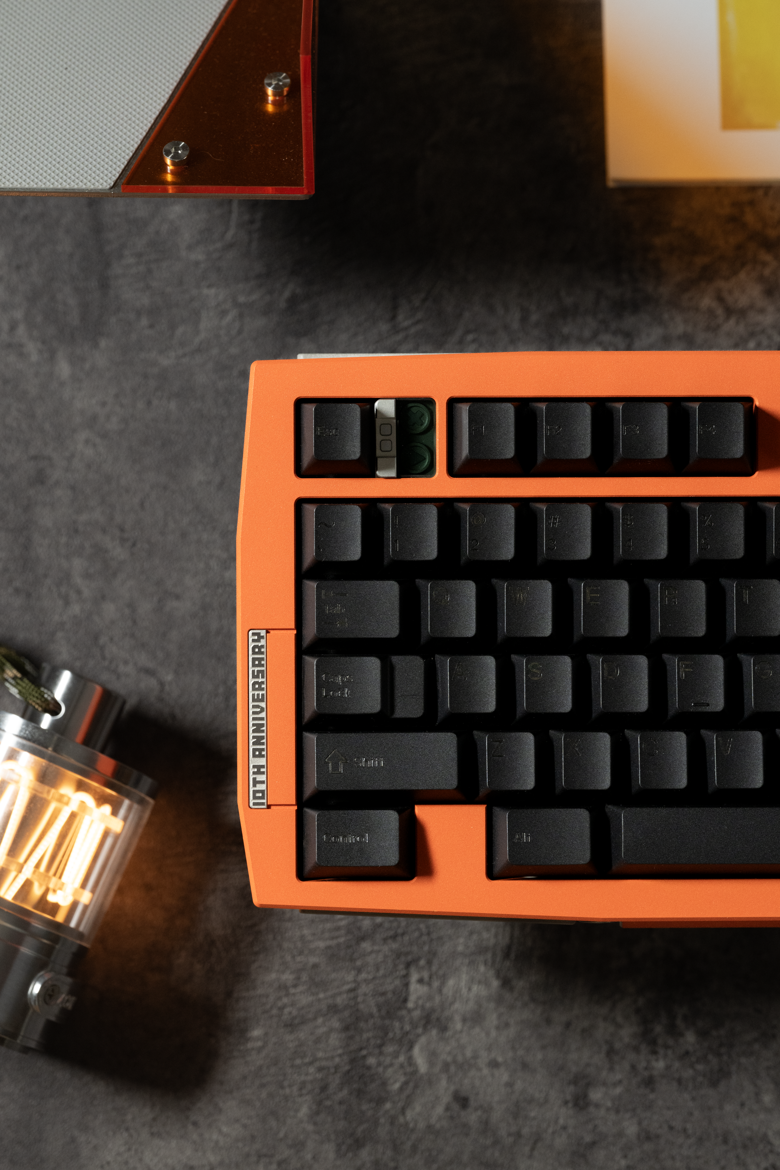 KBS Carbon Trace Keycaps