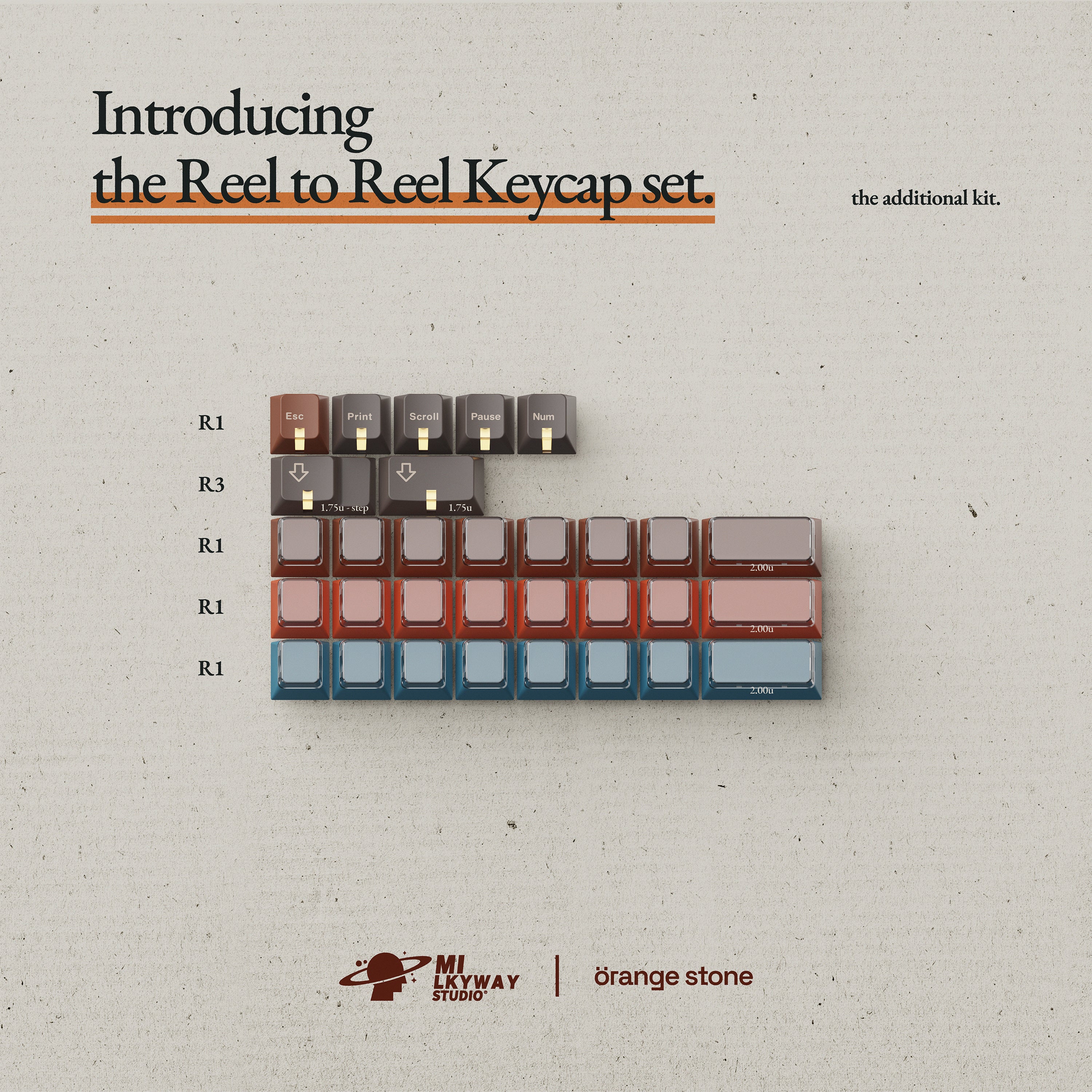 [Group Buy] MW Reel to Reel Keycaps