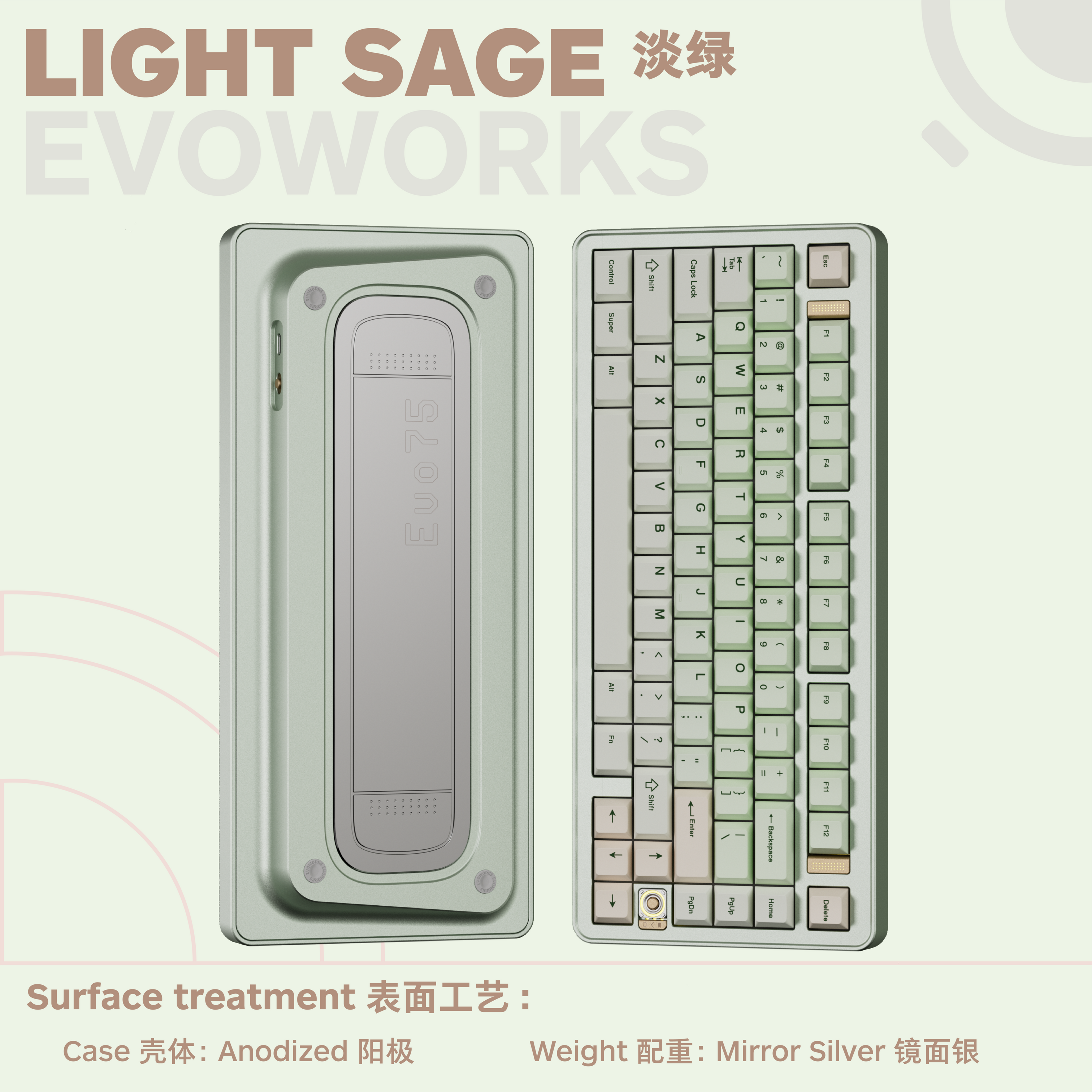 Instock] EVOWORKS Evo75 Fully Assembled Prebuilt Keyboard Kit